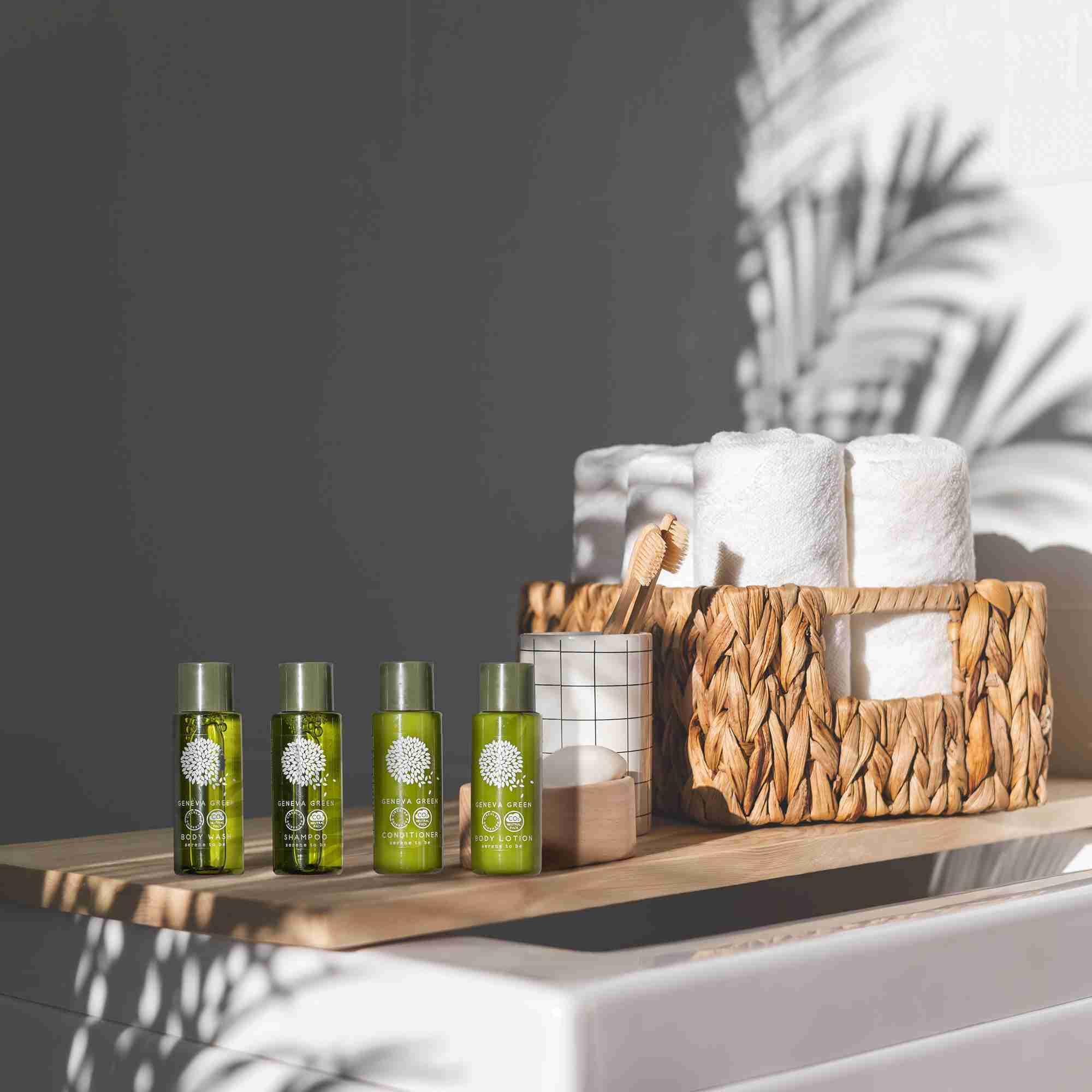 30ml Conditioner (300 Pack) - Eco-Friendly Recycled PET Bottles for Travel, Gym & Salon Use