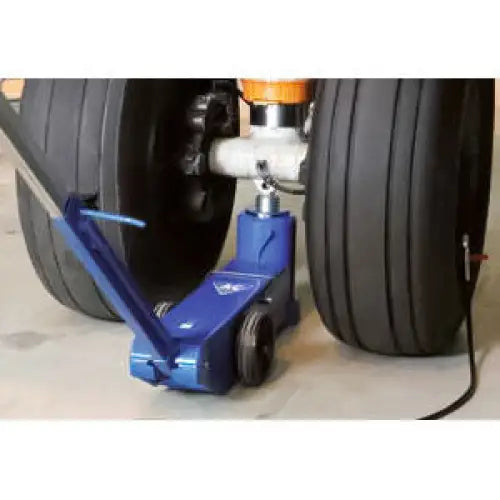 AC Hydraulic 65 Ton Aircraft Jack with Extra Long Stroke - Heavy Duty Aviation Lift for Boeing 747, Airbus A380 - Perfect for Hangar Maintenance & Aircraft Repair