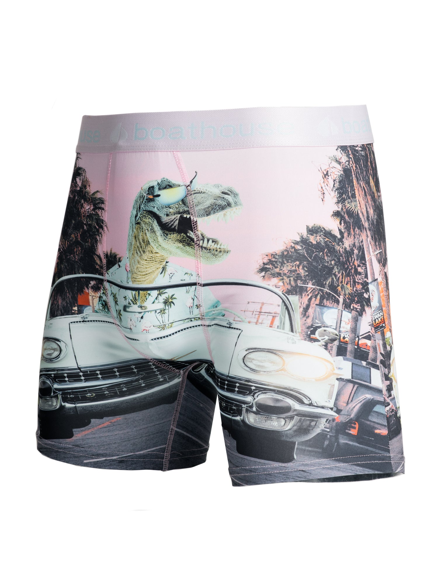 BOATHOUSE NOVELTY BOXER BRIEFS - Venice Beach Style - Comfortable Men's Underwear - Perfect for Beach Outings & Casual Wear
