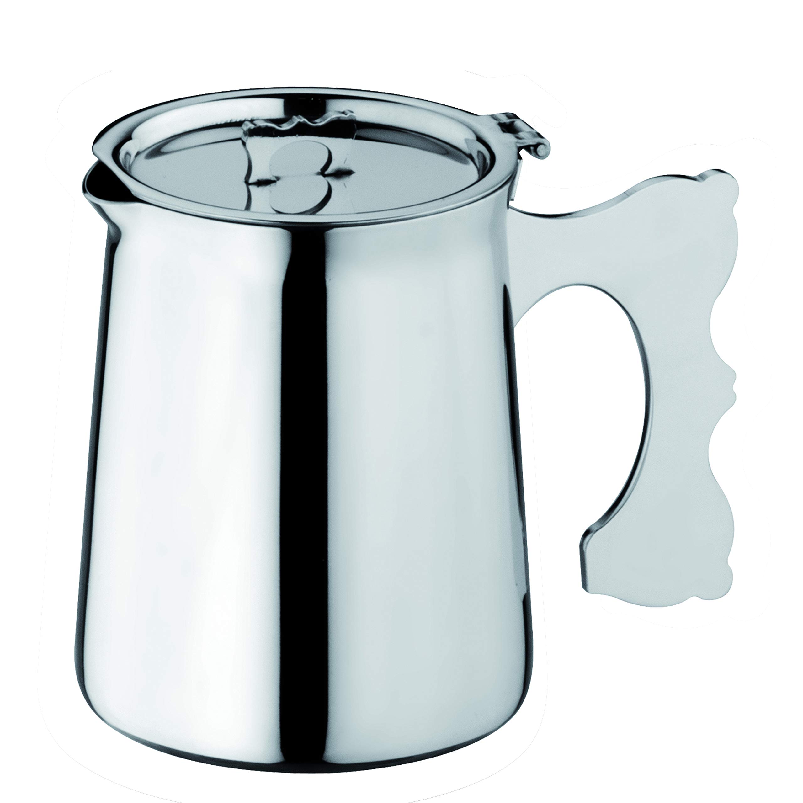 Premium Mepra AZD20041106 Dolce Vita Espresso Coffee Maker, 0.52L (Pack of 6) - Stainless Steel Finish, Dishwasher Safe - Perfect for Home, Office & Restaurant Use