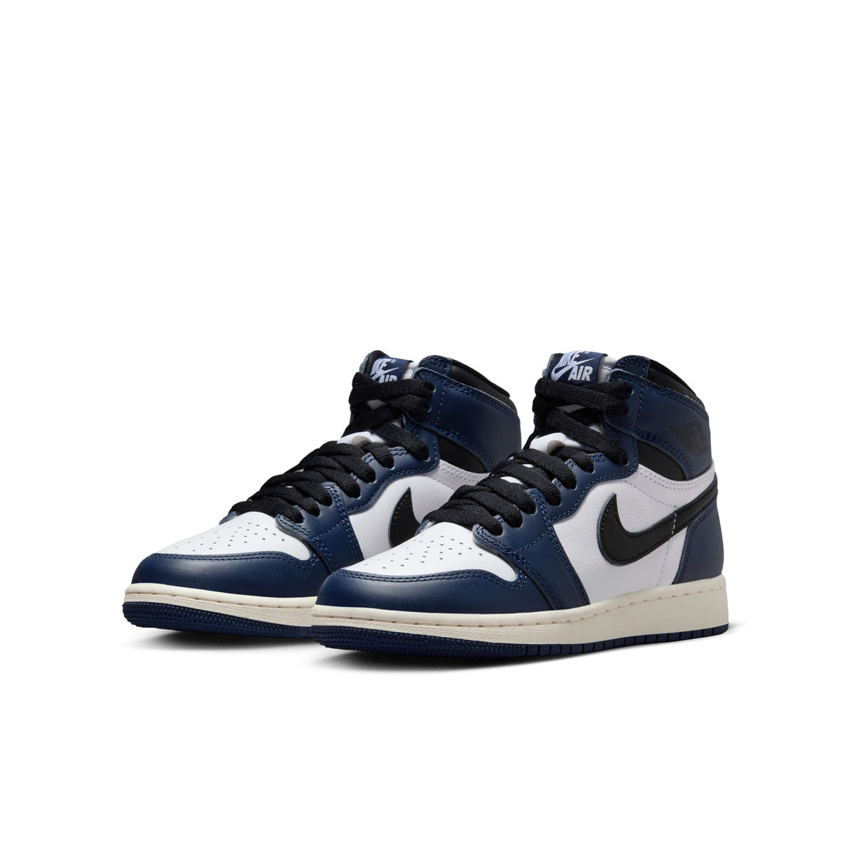Air Jordan 1 High OG 'Midnight Navy' Kids Basketball Shoes - Stylish Sneakers for Boys & Girls - Perfect for School, Sports & Casual Wear