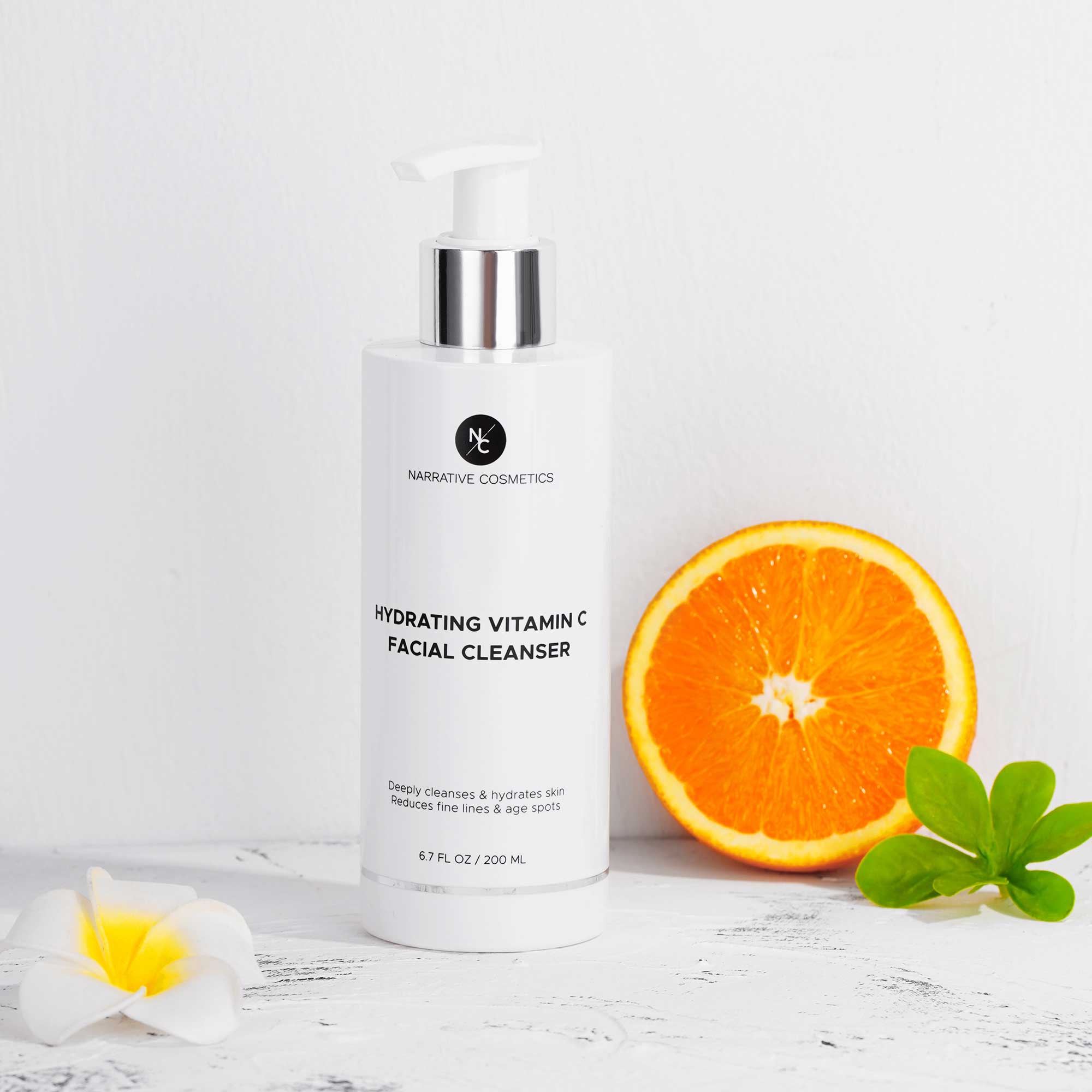 Best Vitamin C Face Wash Cleanser for Brightening & Acne - 6.7 Fl Oz (200ml) - Gentle Daily Facial Cleanser for Glowing Skin - Perfect for Morning & Night Routine