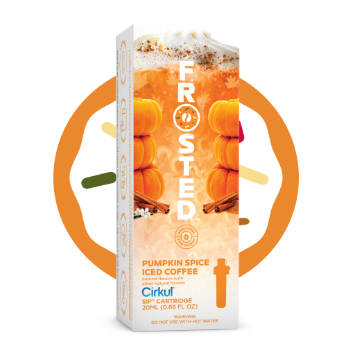 Delicious Frosted Pumpkin Spice Iced Coffee - Premium Fall Flavored Cold Brew for Autumn Mornings & Cozy Evenings | Perfect for Office, Home Relaxation & Seasonal Gatherings