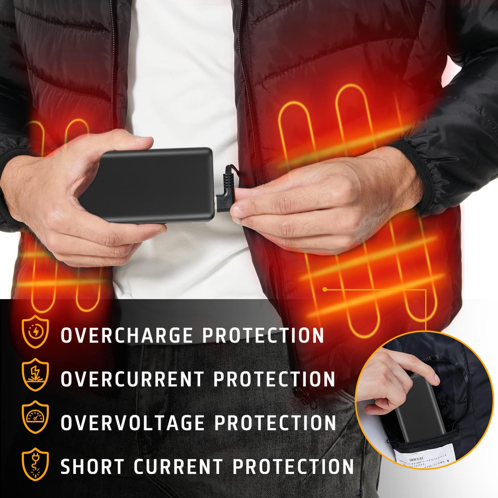 26800mAh Portable Charger Power Bank with LCD Display - 22.5W Fast Charging External Battery Pack, Dual USB-C Input/Output - Compatible with iPhone, Samsung, iPad, Heated Jacket & More | Perfect for Travel, Camping, Emergency Power Backup