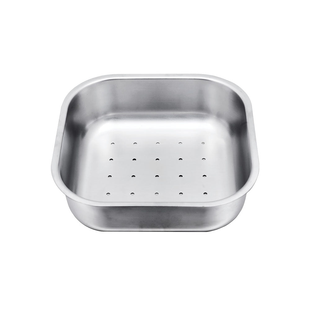 Fienza Tiva 1080 Stainless Steel Kitchen Sink Colander - Durable & Rust-Proof for Washing Vegetables, Fruits, and Pasta - Perfect for Home, Restaurant, and Commercial Use