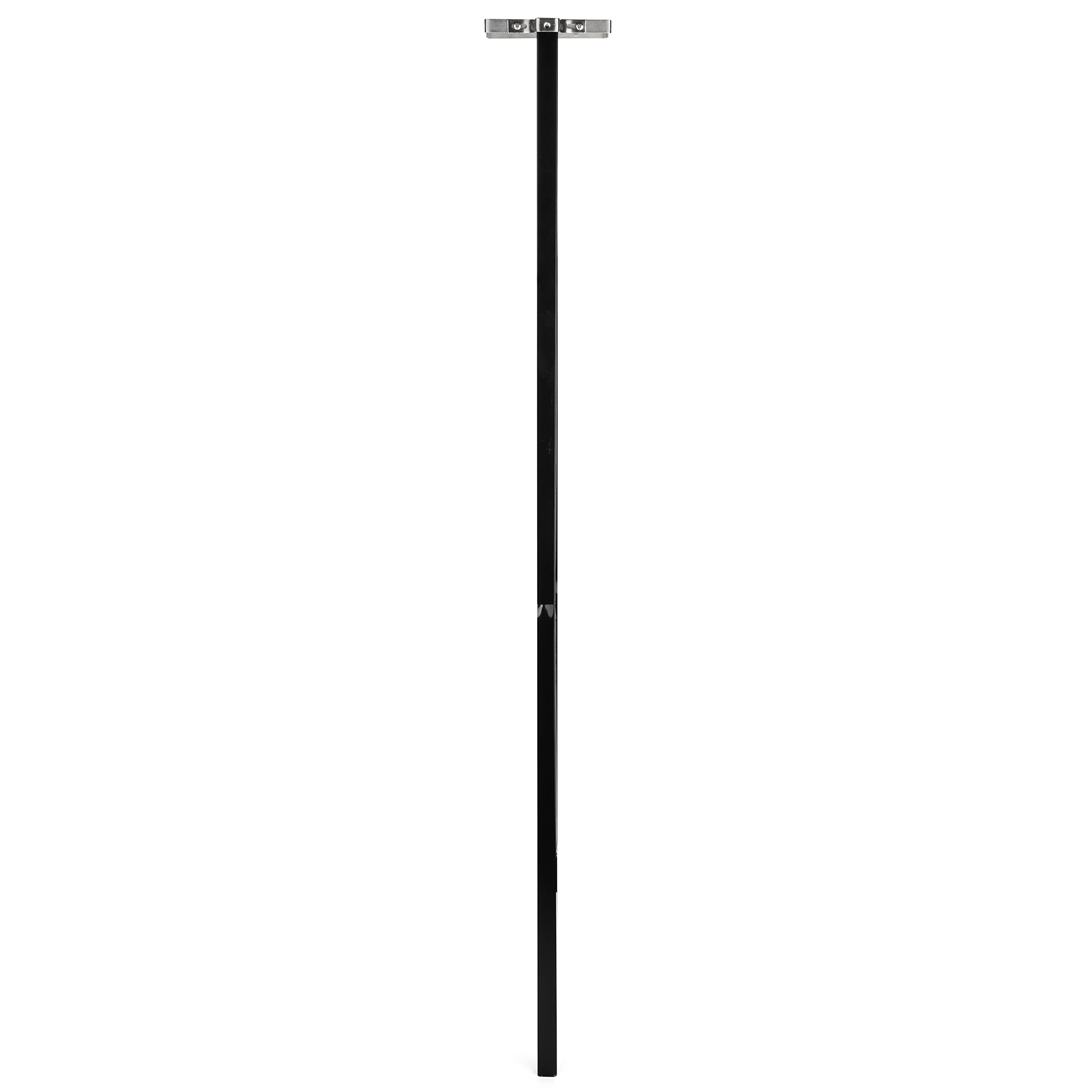 Montroso Galvanized Steel Mailbox Post - Black, Code A Compatible (MON00BPEC) | Durable Outdoor Mailbox for Homes, Apartments & Businesses