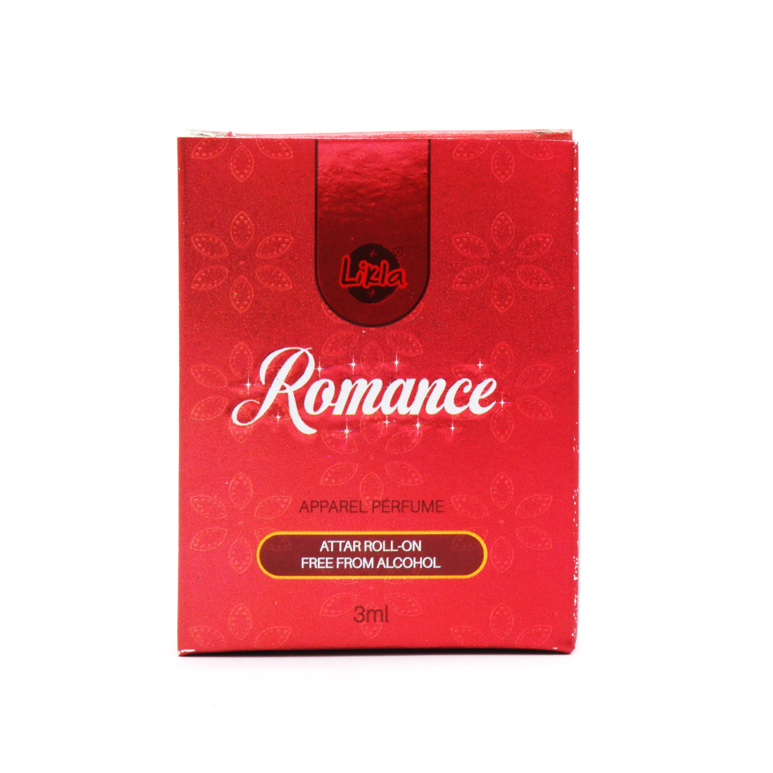 Likla Romance Roll On Attar - Alcohol-Free Perfume Oil for Men & Women | Long-Lasting Luxury Fragrance | 3ml Roll-On Bottle | Perfect for Religious Ceremonies, Daily Wear & Special Occasions