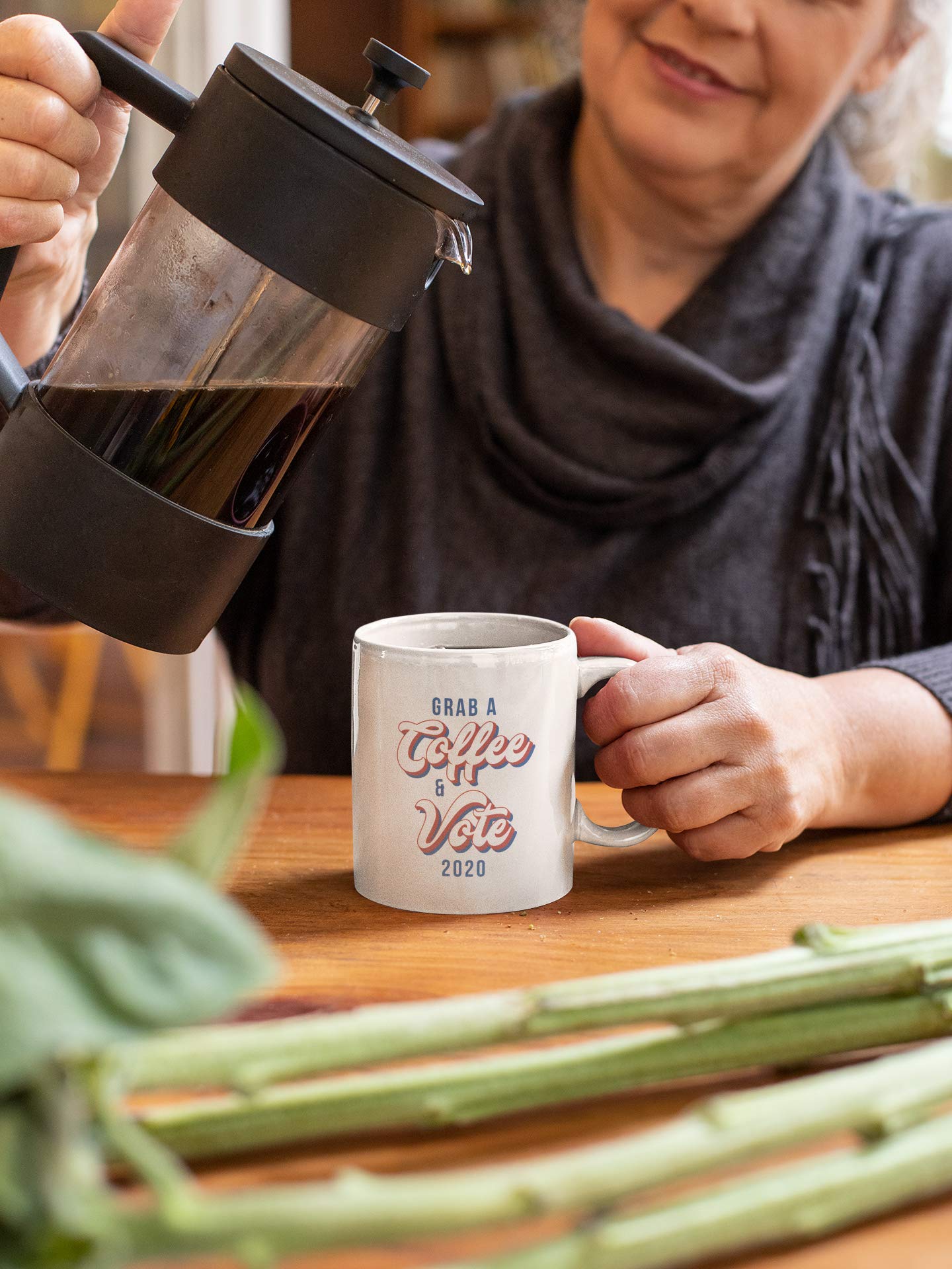 2020 Election Coffee Mug - 11oz Patriotic Tea Cup for American Voters | Perfect for Voting Day, Political Events & Gift Giving