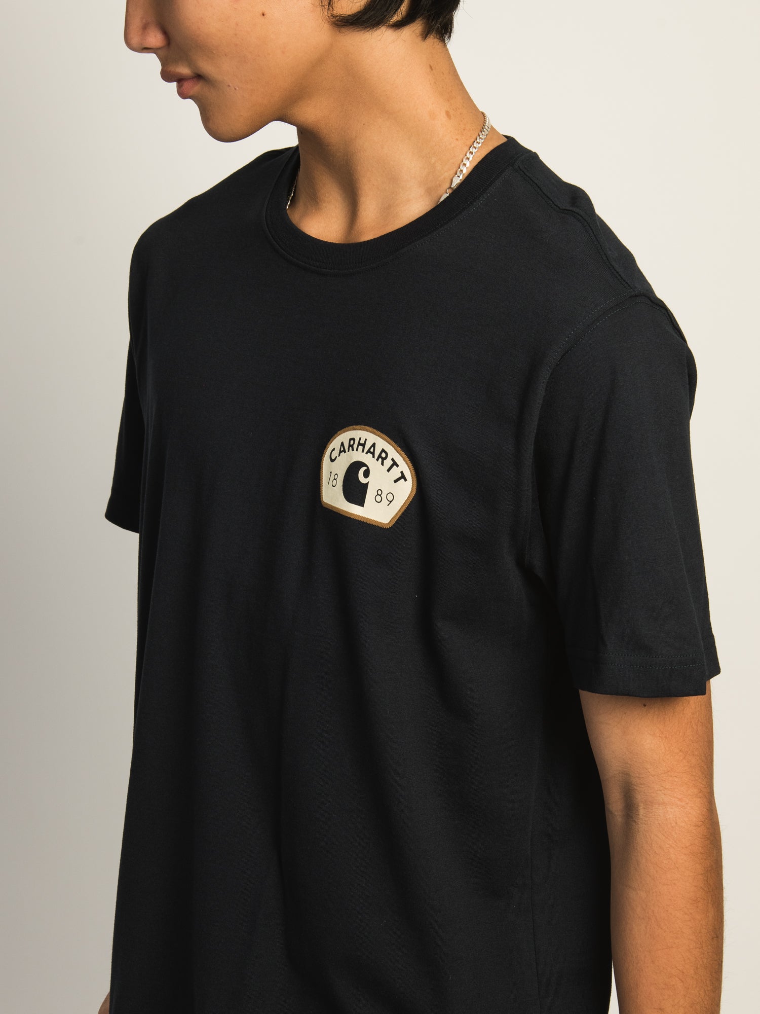 Carhartt Relaxed Fit Lightweight 1889 Graphic T-Shirt for Men - Comfortable Casual Wear for Work & Outdoor Activities