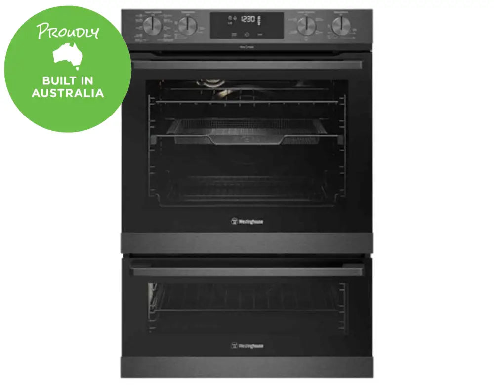 Westinghouse WVEP627DSC 10-in-1 Multi Function Pyrolytic Duo Oven - 5.3 Cu. Ft. Countertop Convection Toaster Oven with Rotisserie & Air Fryer - Perfect for Baking, Roasting, Broiling & Small Kitchen Cooking