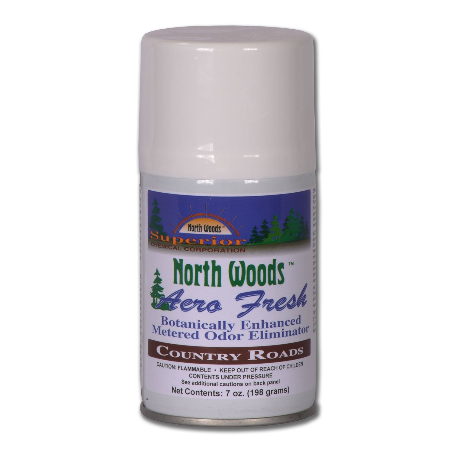 North Woods Aero Fresh Air Freshener - Country Roads Scent - Long-Lasting Car & Home Fragrance - Perfect for Vehicles, Offices, and Living Spaces