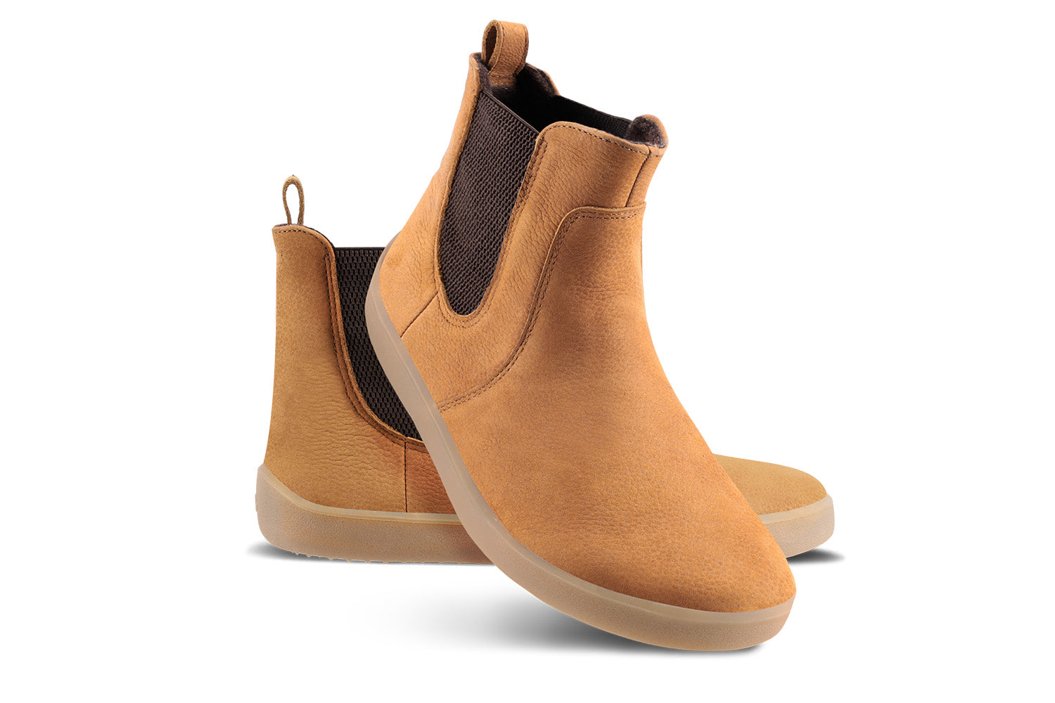 Barefoot Boots for Women - Be Lenka Entice Neo in Cinnamon Brown | Comfortable Minimalist Shoes for Walking, Hiking & Everyday Wear