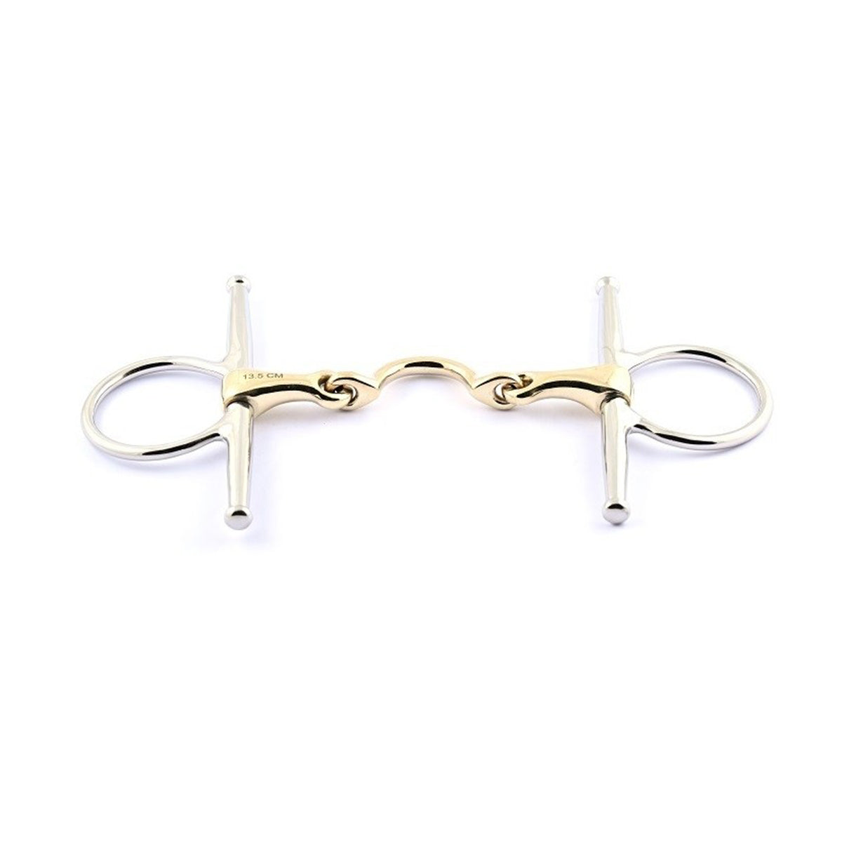 Jump'in High Port Jointed Full Cheek Bit for Horses - Comfortable Equestrian Training Bit for Dressage & Jumping - Perfect for English Riding and Horse Training Sessions