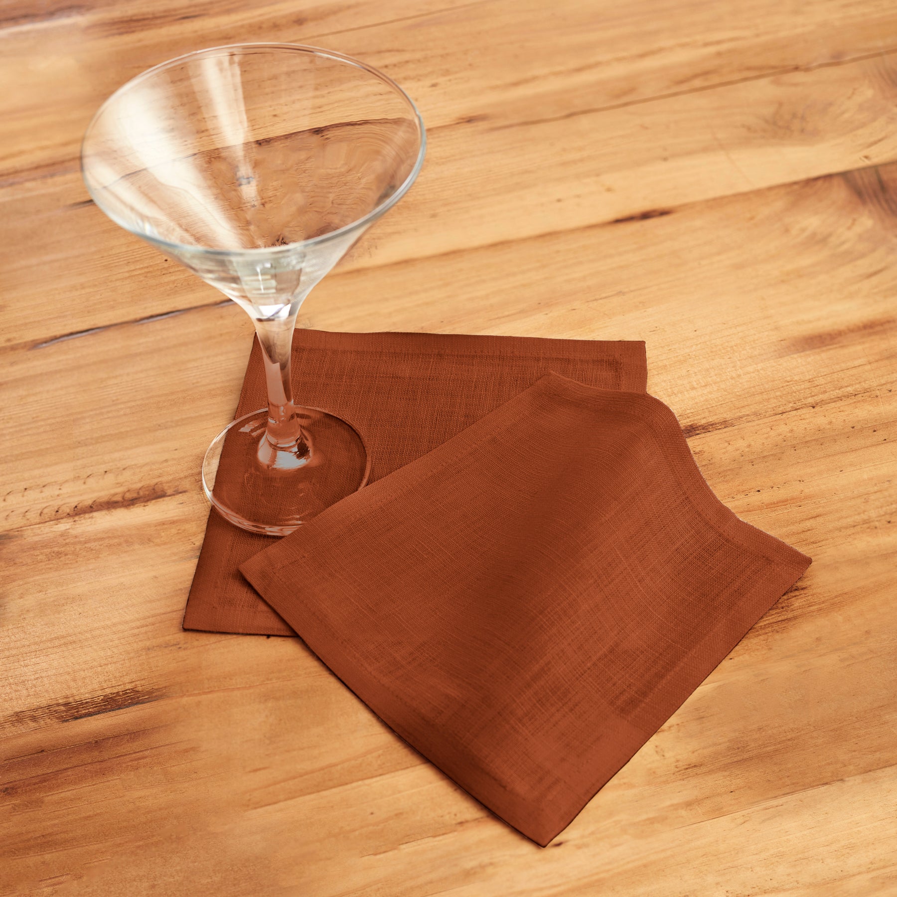 Premium Fete Cocktail Napkins - Set of 12 Elegant Party Napkins for Weddings, Cocktail Parties & Special Events
