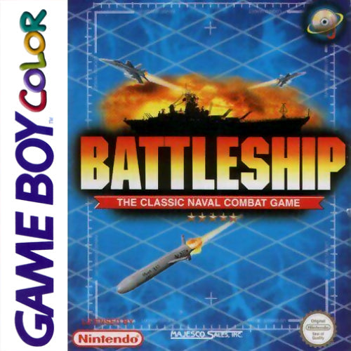 Vintage Battleship Game Boy Color Video Games - Retro Gaming Collectible for Nintendo GBC - Perfect for Nostalgic Gamers & Collectors