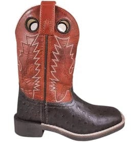 Kids SM Colt Orange/Brown Boots - Waterproof Hiking Boots for Boys & Girls - Durable Outdoor Adventure Shoes for Camping, Hiking & Playtime