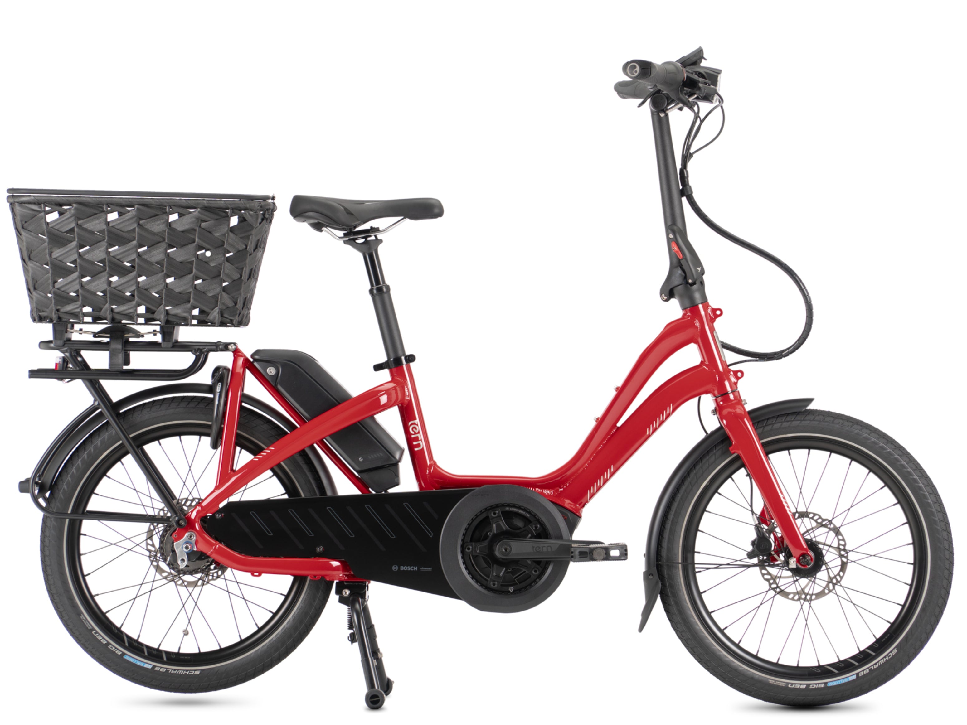 Tern Market Basket (Gen 2) - Premium Bike Front Basket for Urban Commuting & Grocery Shopping - Perfect for Cycling, Picnics & Farmers Market Trips