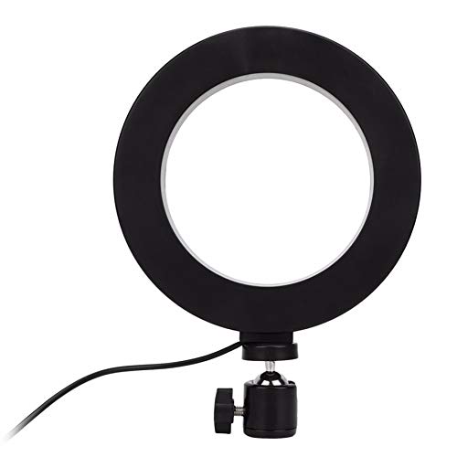 Eighosee 6 Inch LED Ring Light with Stand - Dimmable Selfie Light with 3 Color Modes (Warm/White/Cool) for Phone, YouTube, TikTok, Makeup & Live Streaming - Perfect for Content Creators, Vloggers & Beauty Enthusiasts
