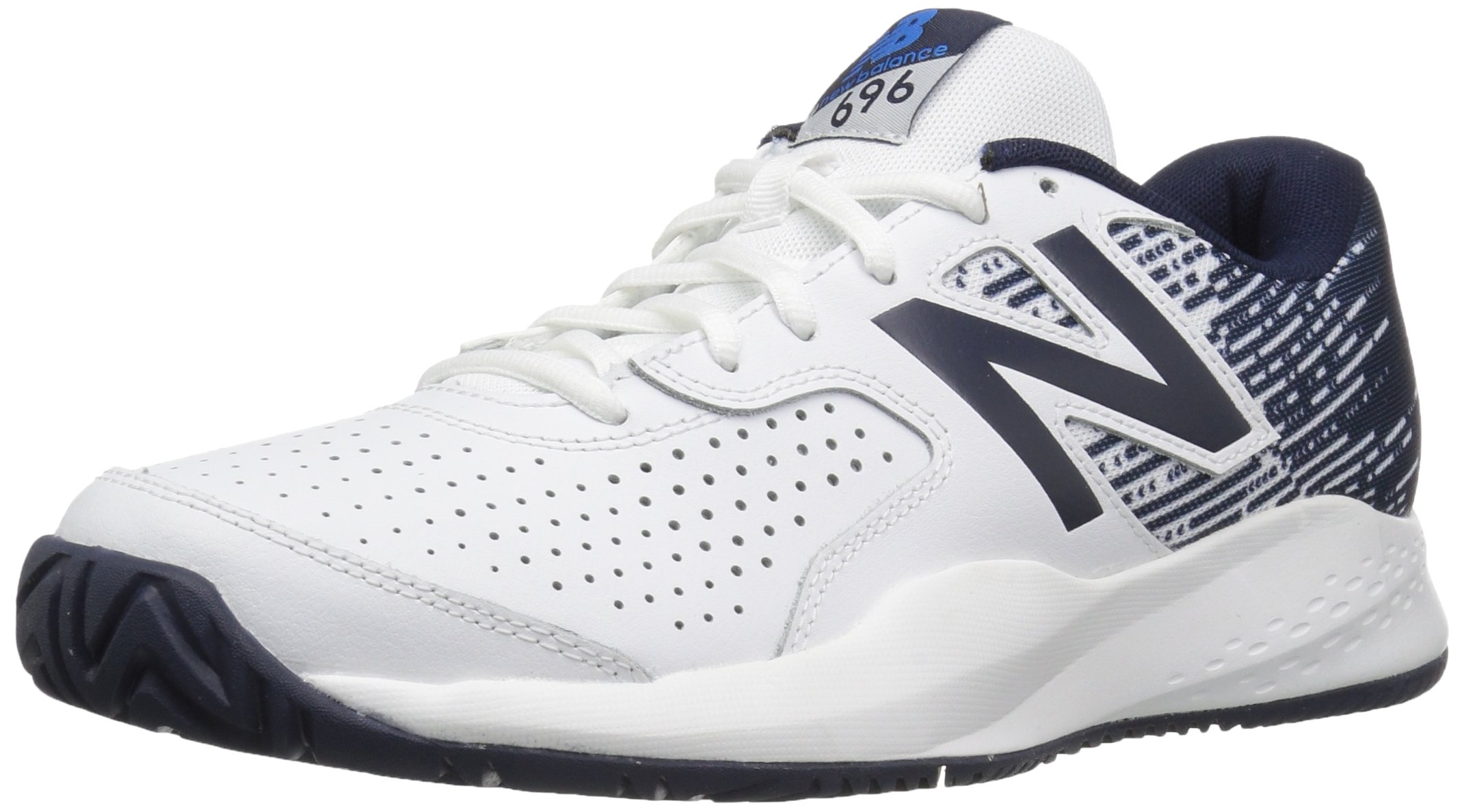 New Balance 696v3 Men's Hard Court Tennis Shoes - Lightweight & Durable for Competitive Play | Perfect for Court Sports & Training