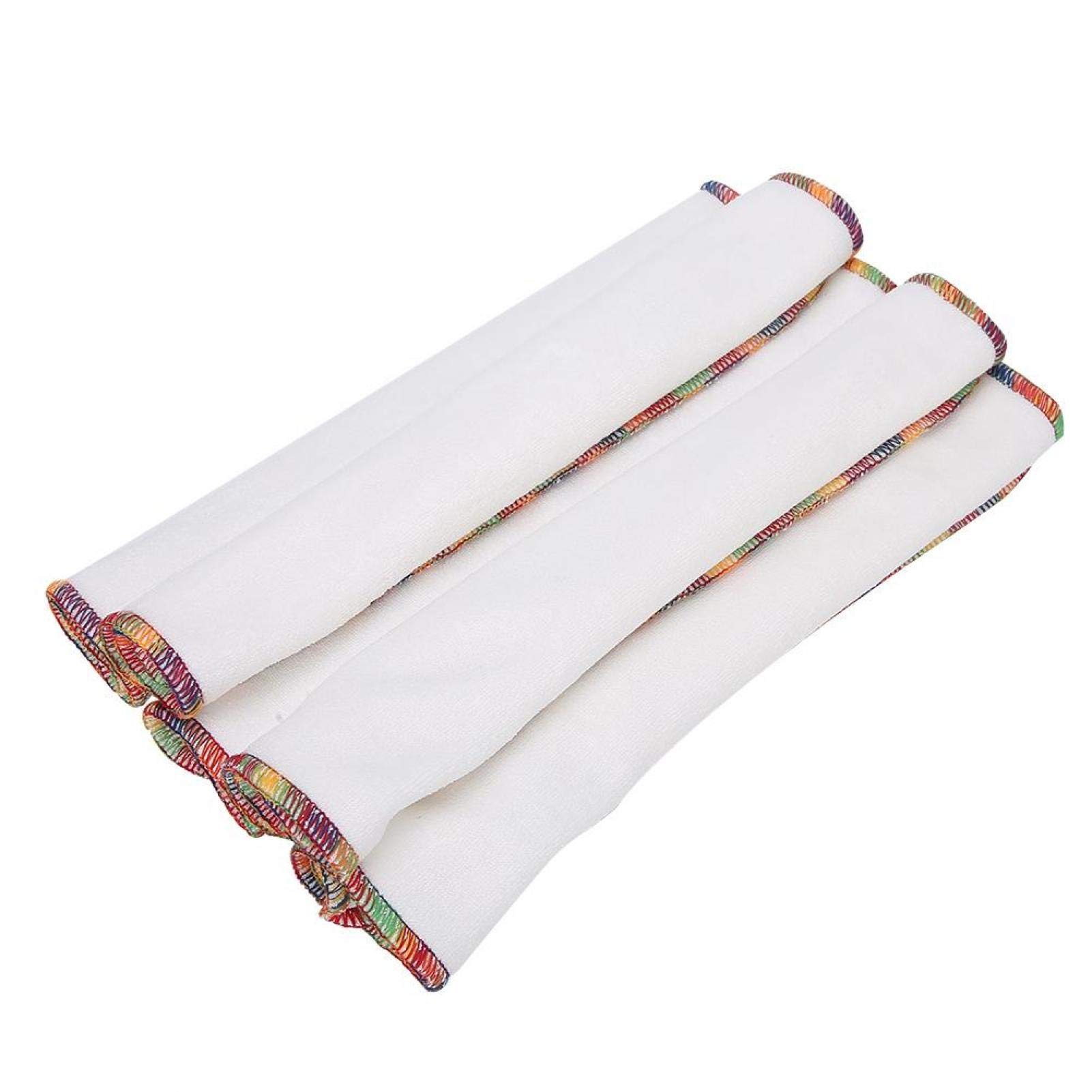 Natural Breathable Baby Wipes - Soft & Hypoallergenic Facial Towels for Infants & Adults (5-Pack) - Perfect for Diaper Changes, Face Cleaning & Drool Control