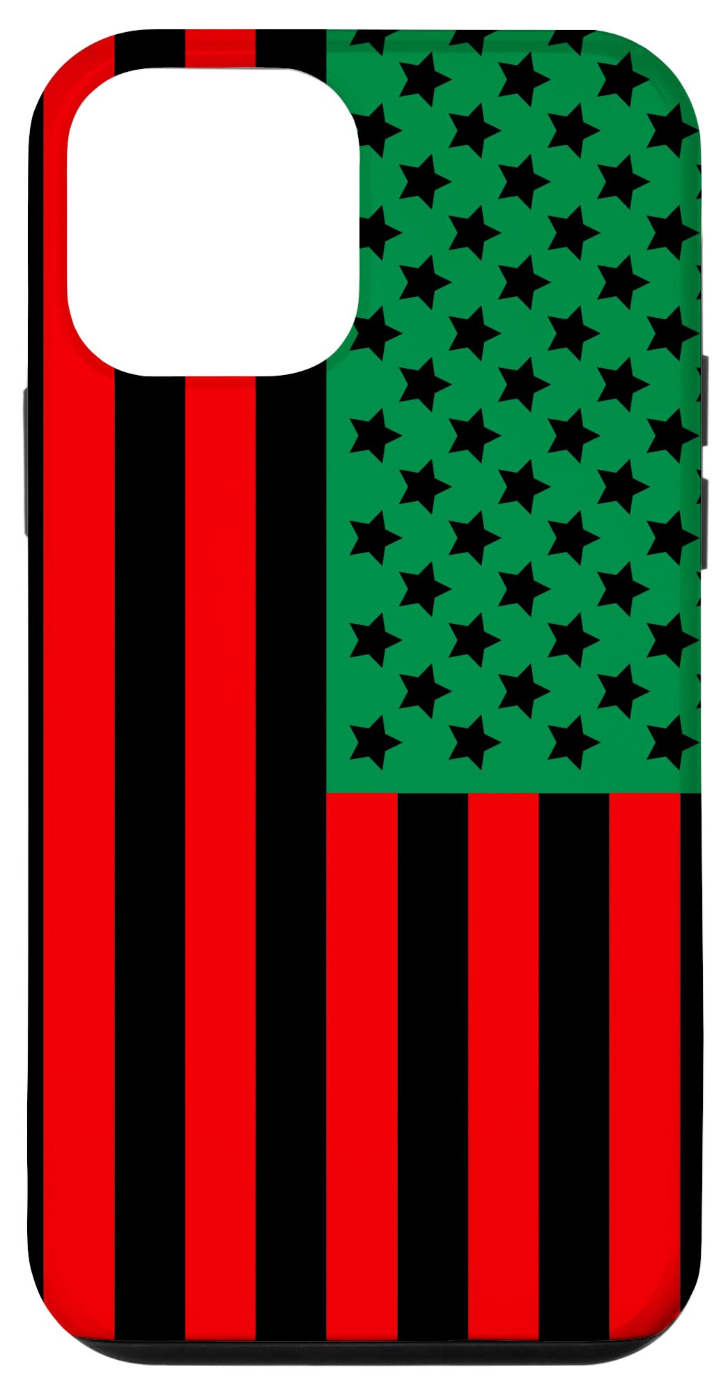 iPhone 12 Mini Case - Pan African Flag Design - UNIA & Juneteenth Celebration - Afro American Pride - Protective Phone Cover for iPhone 12 Mini - Perfect for Black History Month, Cultural Events & Daily Use