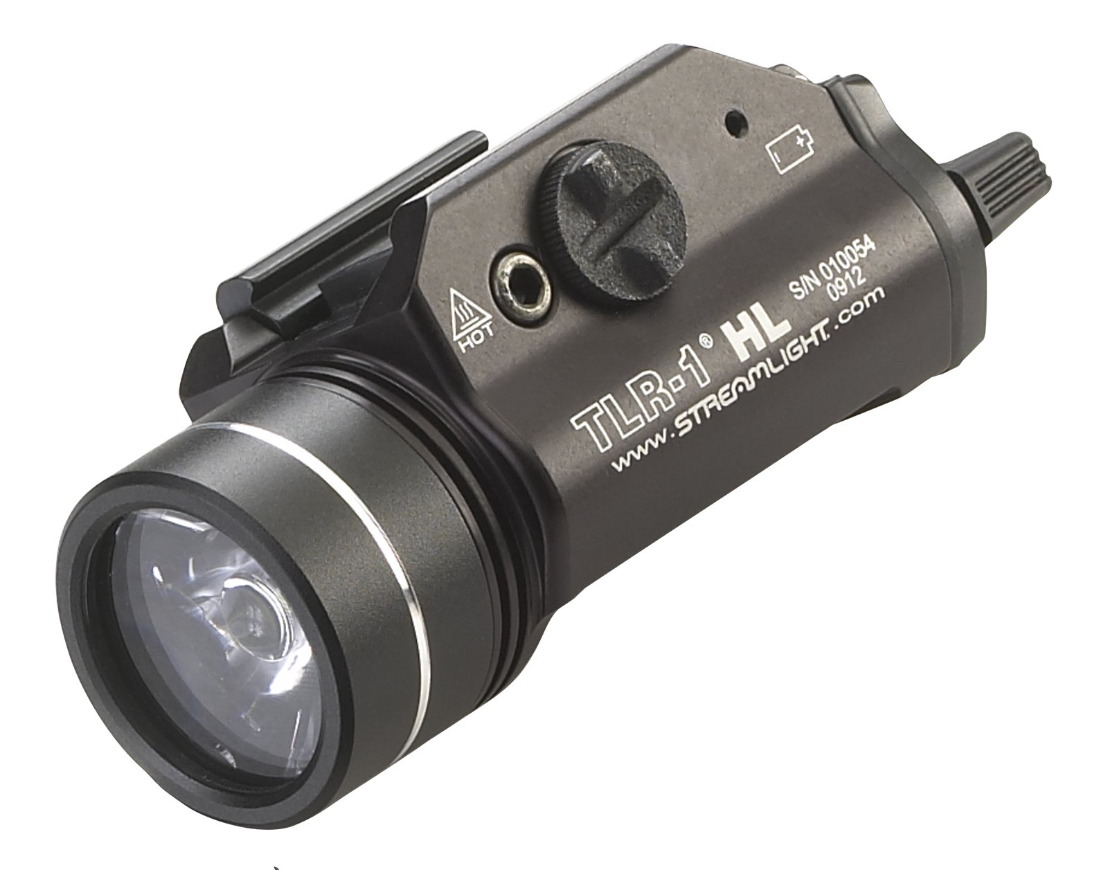 Streamlight 69889 TLR-1 HL 1000-Lumen Tactical Weapon Light with Dual Remote Switch Kit - Pistol & Rifle Mounted Flashlight for Home Defense, Hunting, and Law Enforcement Use
