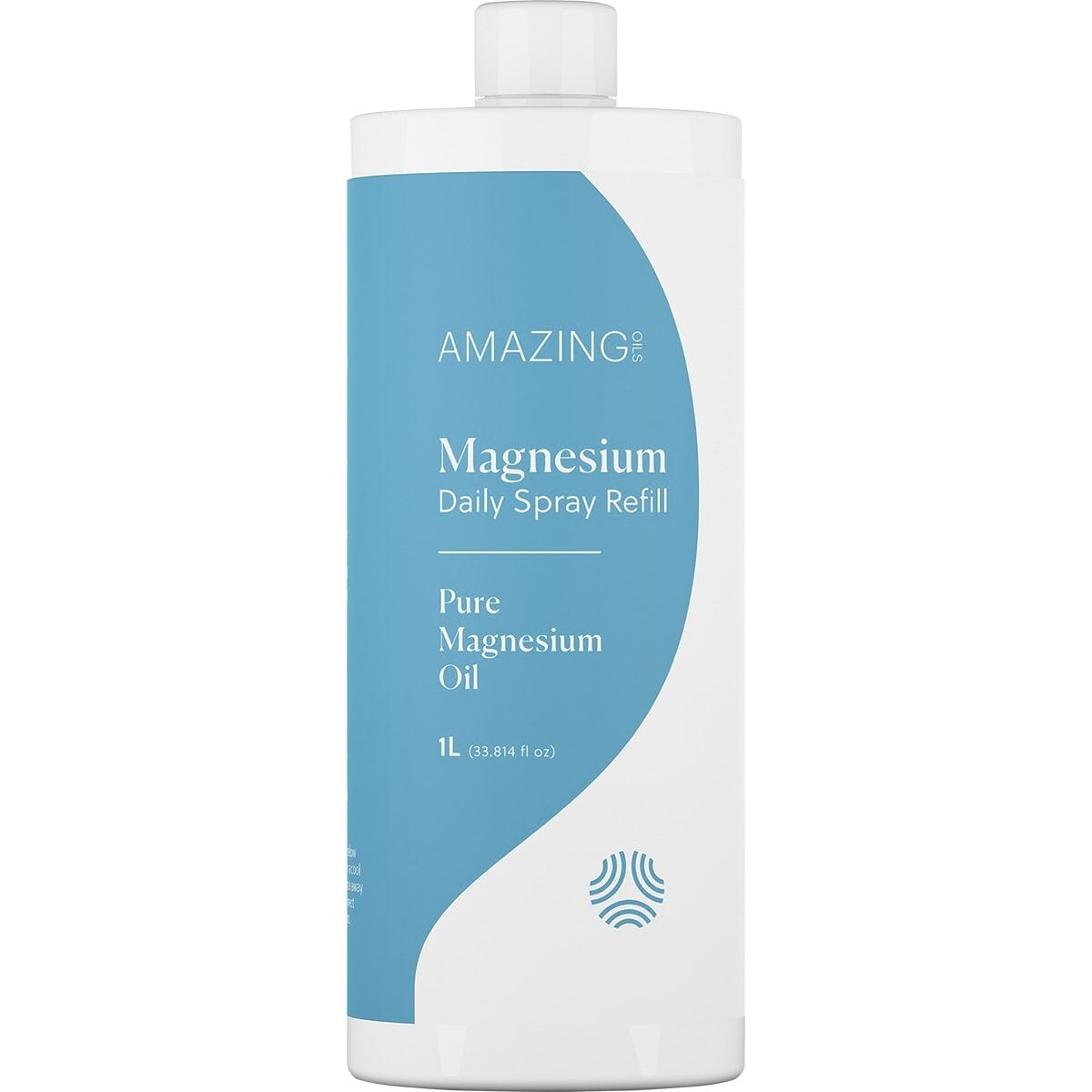 Pure Magnesium Oil Spray Refill for Daily Use - Natural Muscle Relaxation & Sleep Aid - Perfect for Post-Workout Recovery & Stress Relief