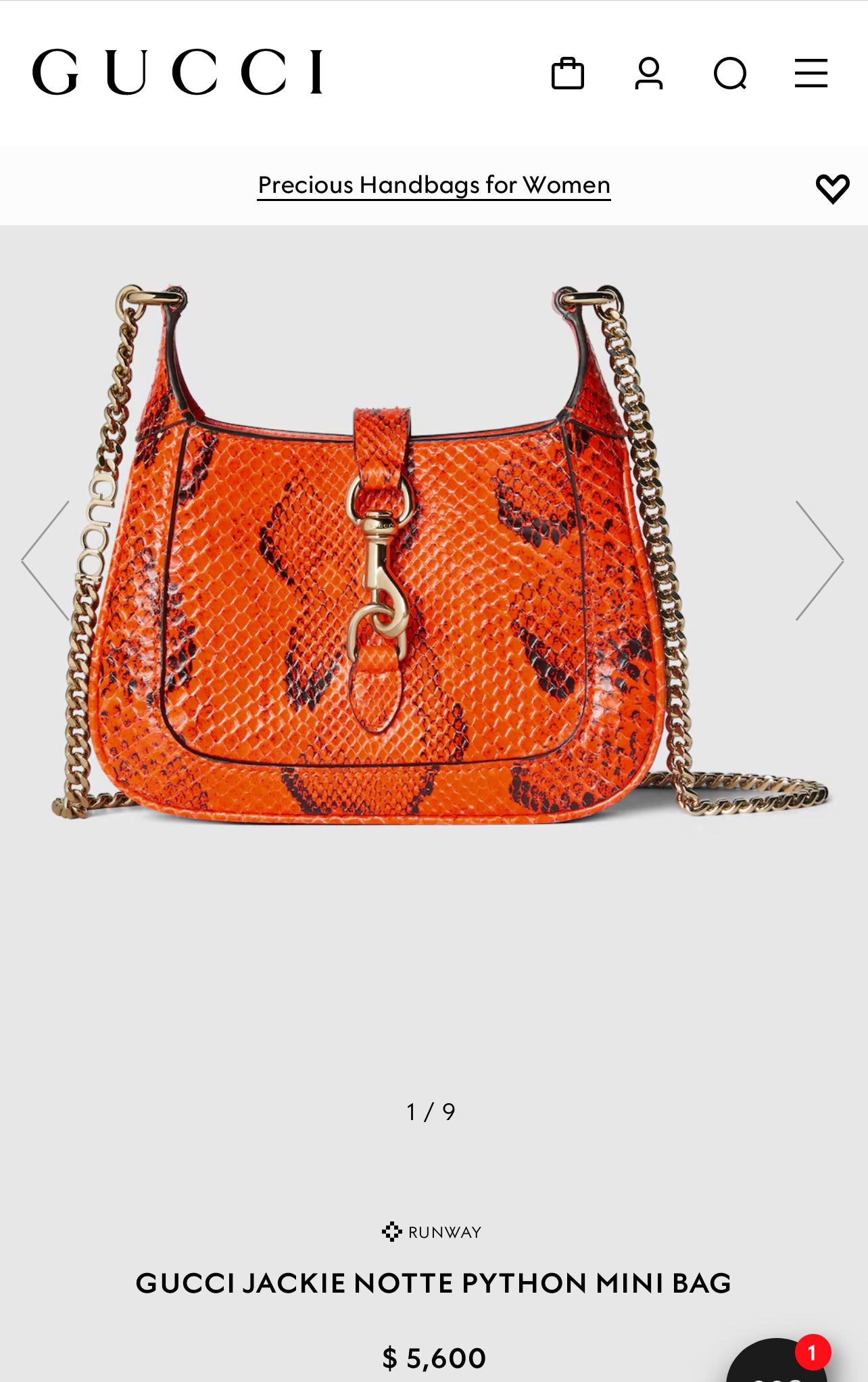 Gucci Mini Pink Python Notte Bag - Luxury Crossbody Purse for Women, Fashionable Evening Clutch for Parties & Date Nights