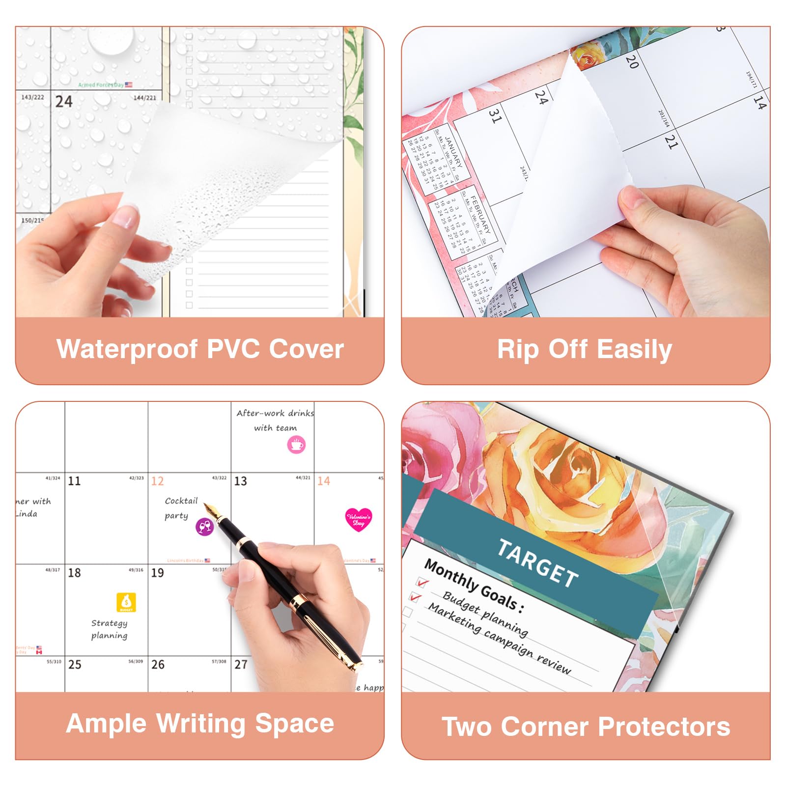 2025-2026 Large Desk Calendar - 22