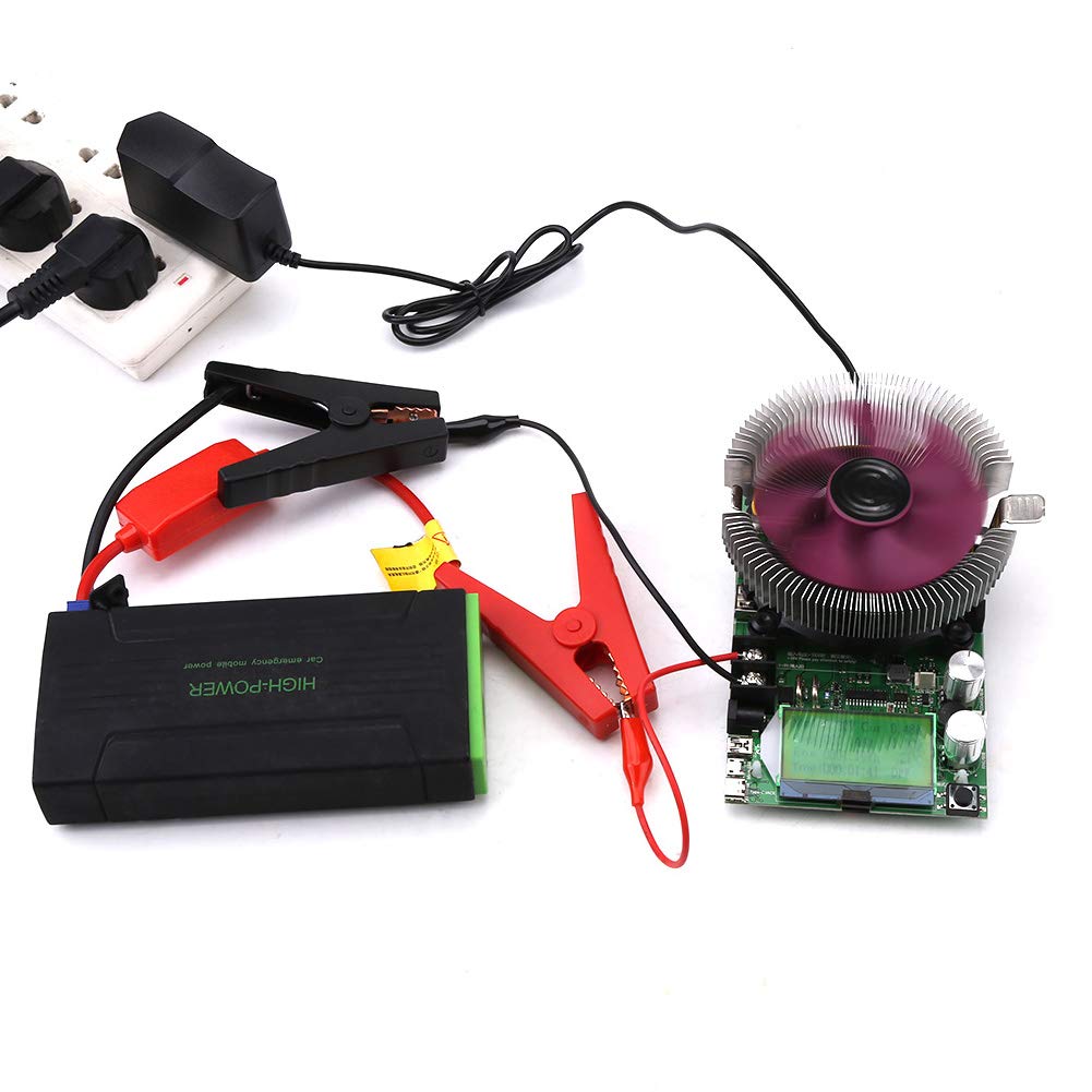 150W 200V 20A USB Adjustable Electronic Load Battery Tester - Constant Current Discharge Capacity Tester Module for Li-ion/NiMH/Pb Batteries - Perfect for RC Cars, Solar Power Systems & DIY Electronics Projects