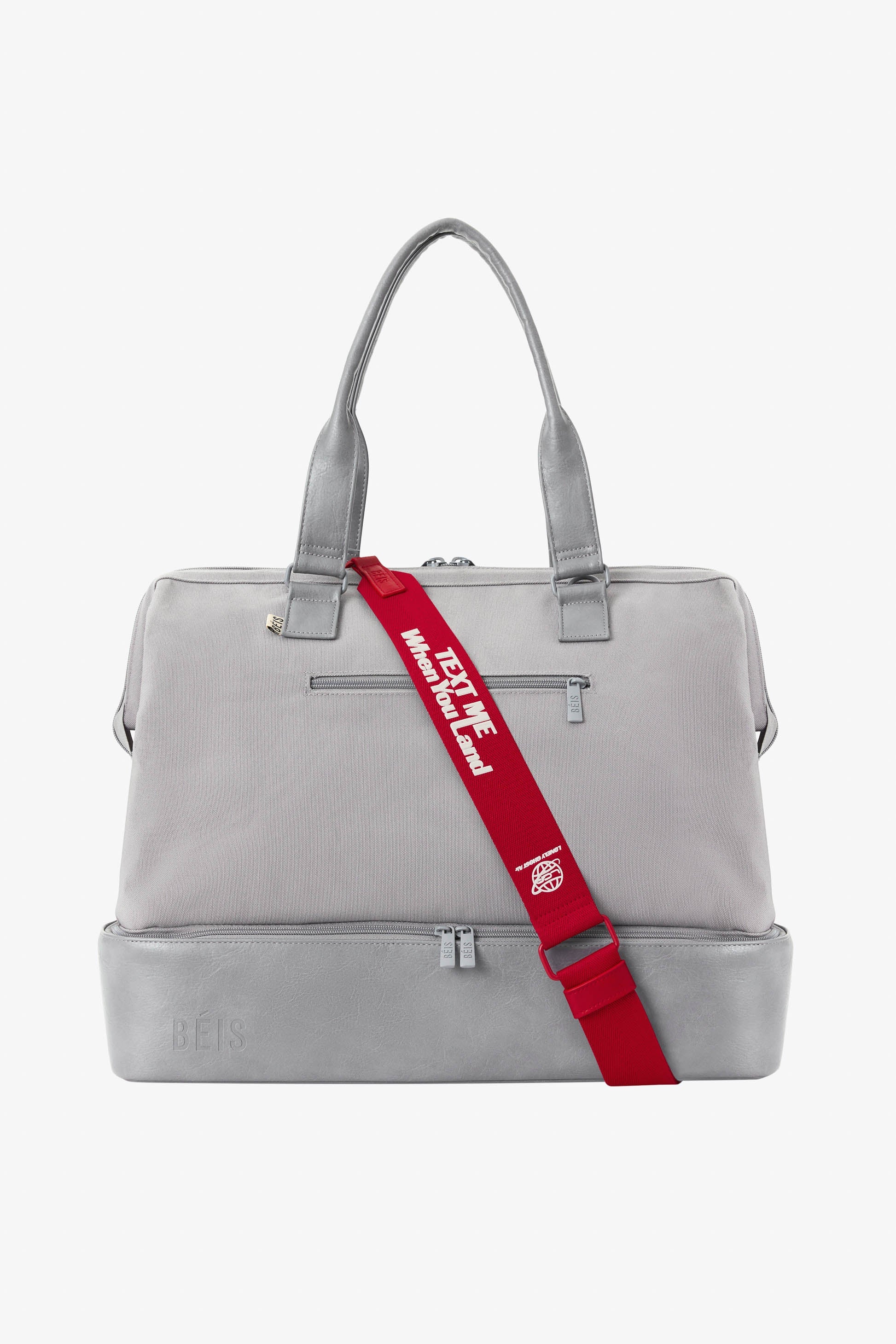 Text Me Red Adjustable Shoulder Strap - Durable & Comfortable for Bags, Purses & Travel Accessories - Perfect for Everyday Use, Commuting & Outdoor Adventures