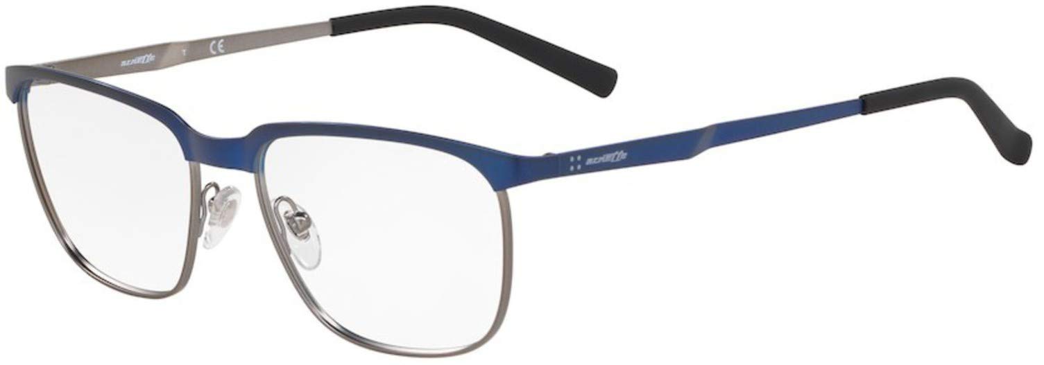 ARNETTE Men's An6122 Hornstull Metal Rectangular Prescription Eyeglass Frames - Lightweight & Durable Eyewear for Work, Reading & Everyday Use