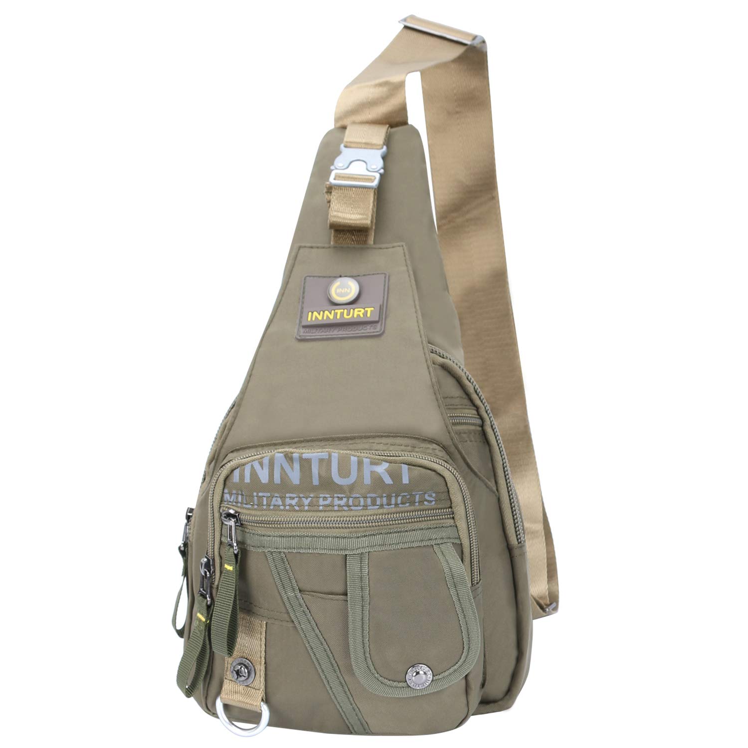 Lightweight Nylon Sling Backpack - Crossbody Shoulder Bag for Men & Women - Perfect for Travel, Hiking, and Everyday Use