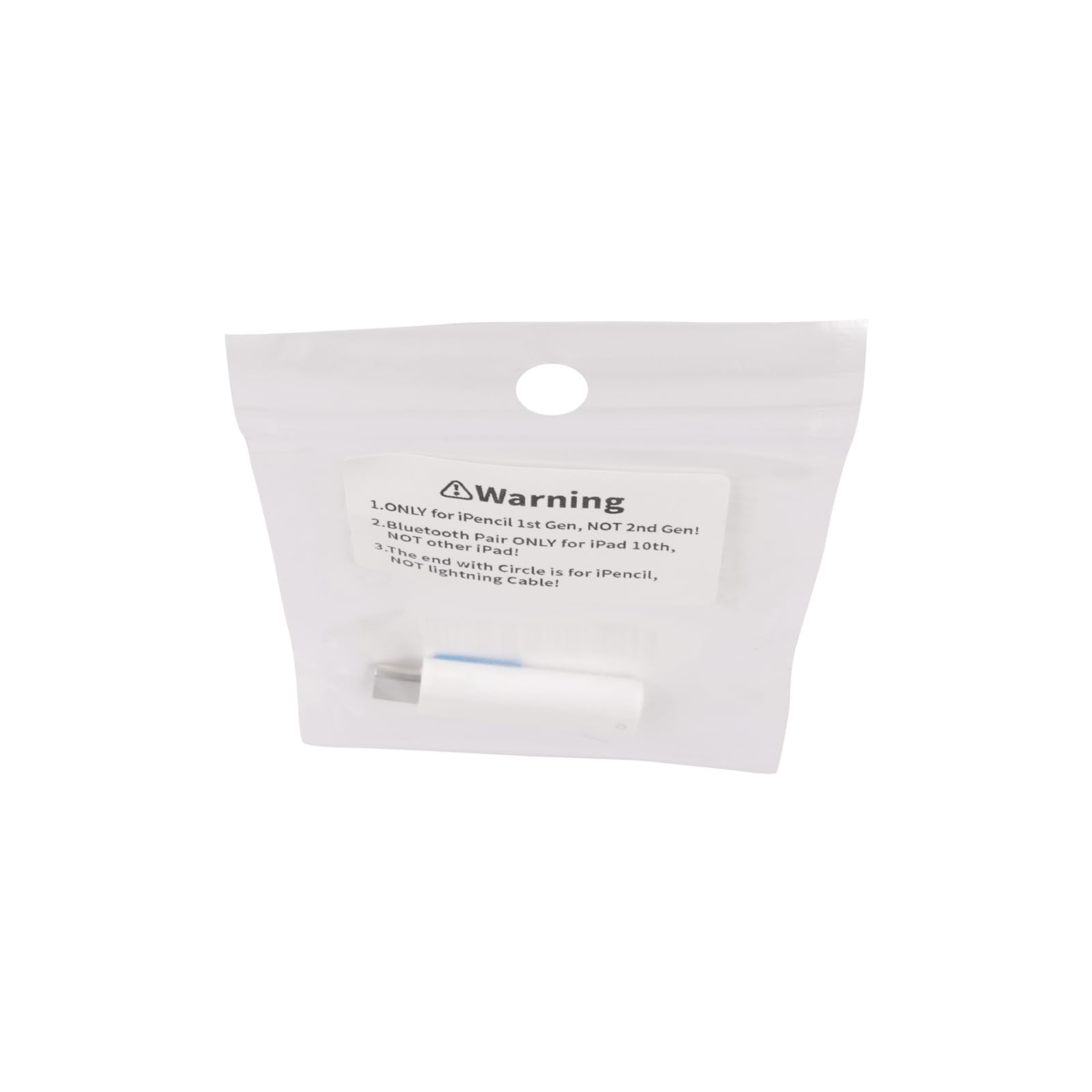 Apple Pencil 1st Generation USB-C to Lightning Adapter - Fast Charging Connector for iPad 10th Generation | Perfect for Digital Artists, Students & Professionals (Works with iPad Air 4th/5th Gen & iPad Pro)