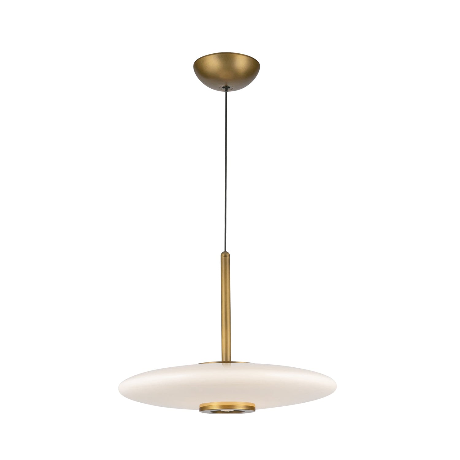 Schutz Pendant Lamp - Modern Hanging Light Fixture for Dining Room, Kitchen Island & Bedroom | Dimmable LED Ceiling Light with Adjustable Height