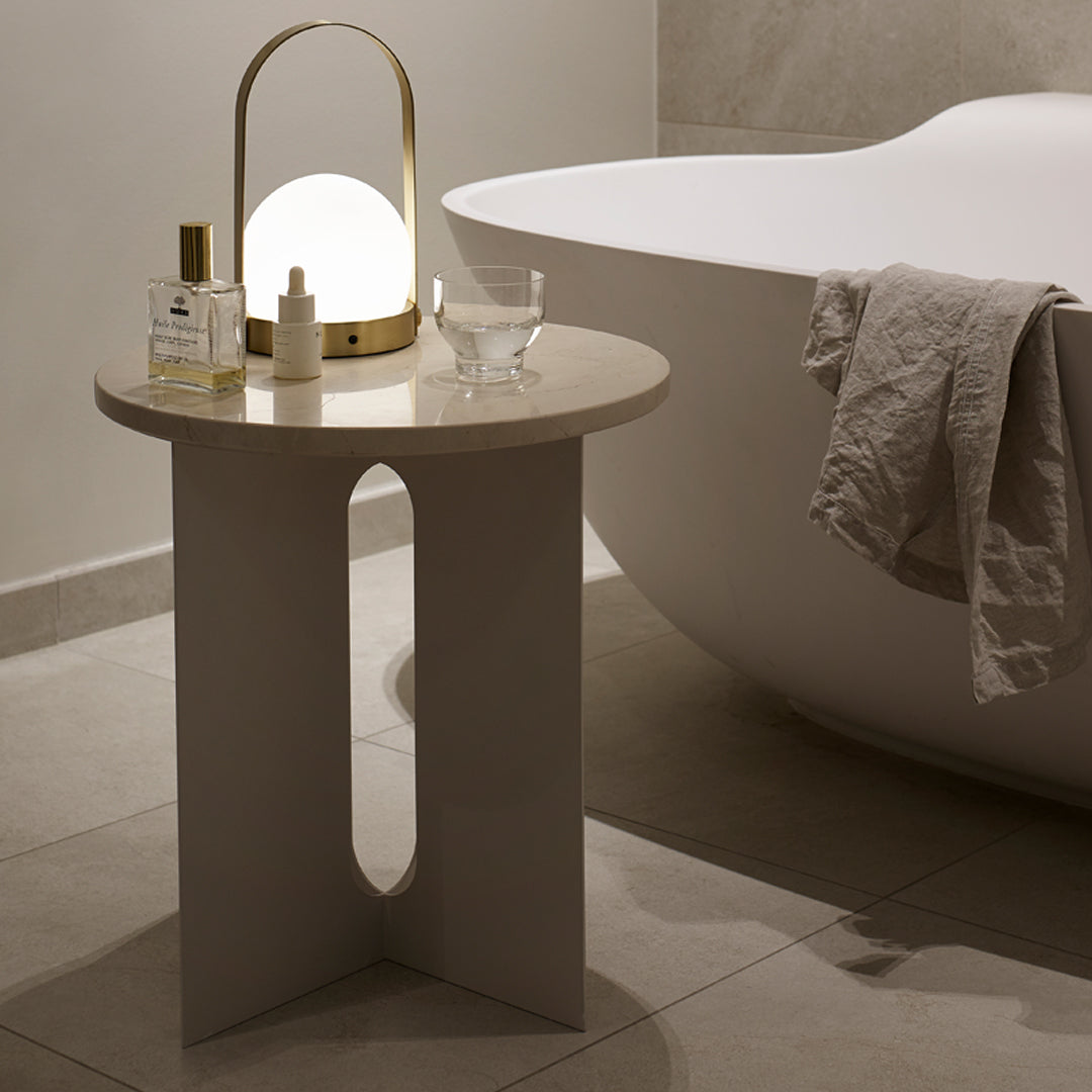 Modern Androgyne Side Table - Minimalist Nightstand, End Table for Living Room, Bedroom, or Office - Perfect for Small Spaces & Home Decor