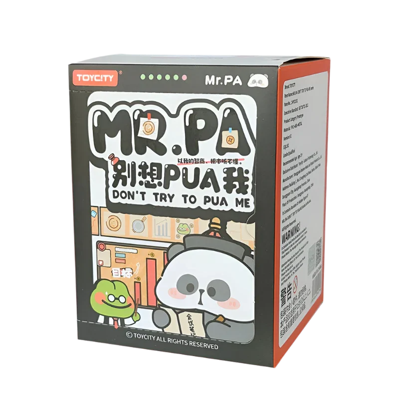 MR.PA Don't Try To PUA Me Mystery Blind Box - Fun Collectible Figures for Gifts, Parties & Office Desk Decor