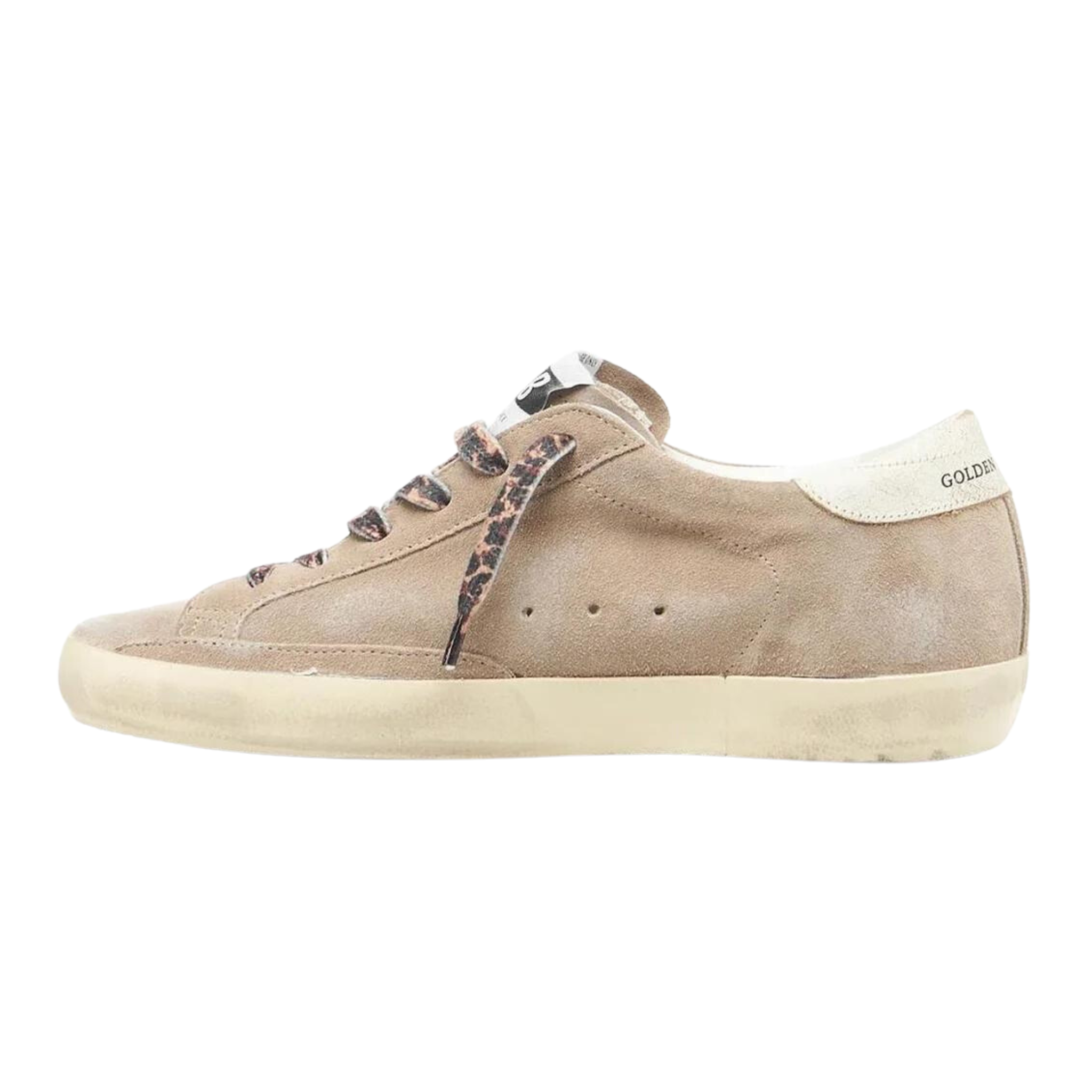 Adidas Brown Suede Superstar Glitter Star Sneakers - Women's Casual Fashion Shoes for Daily Wear & Street Style