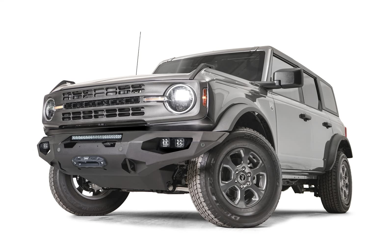 Fab Fours FB21-X5252-1 Front Bumper for Ford Bronco - Off-Road Protection