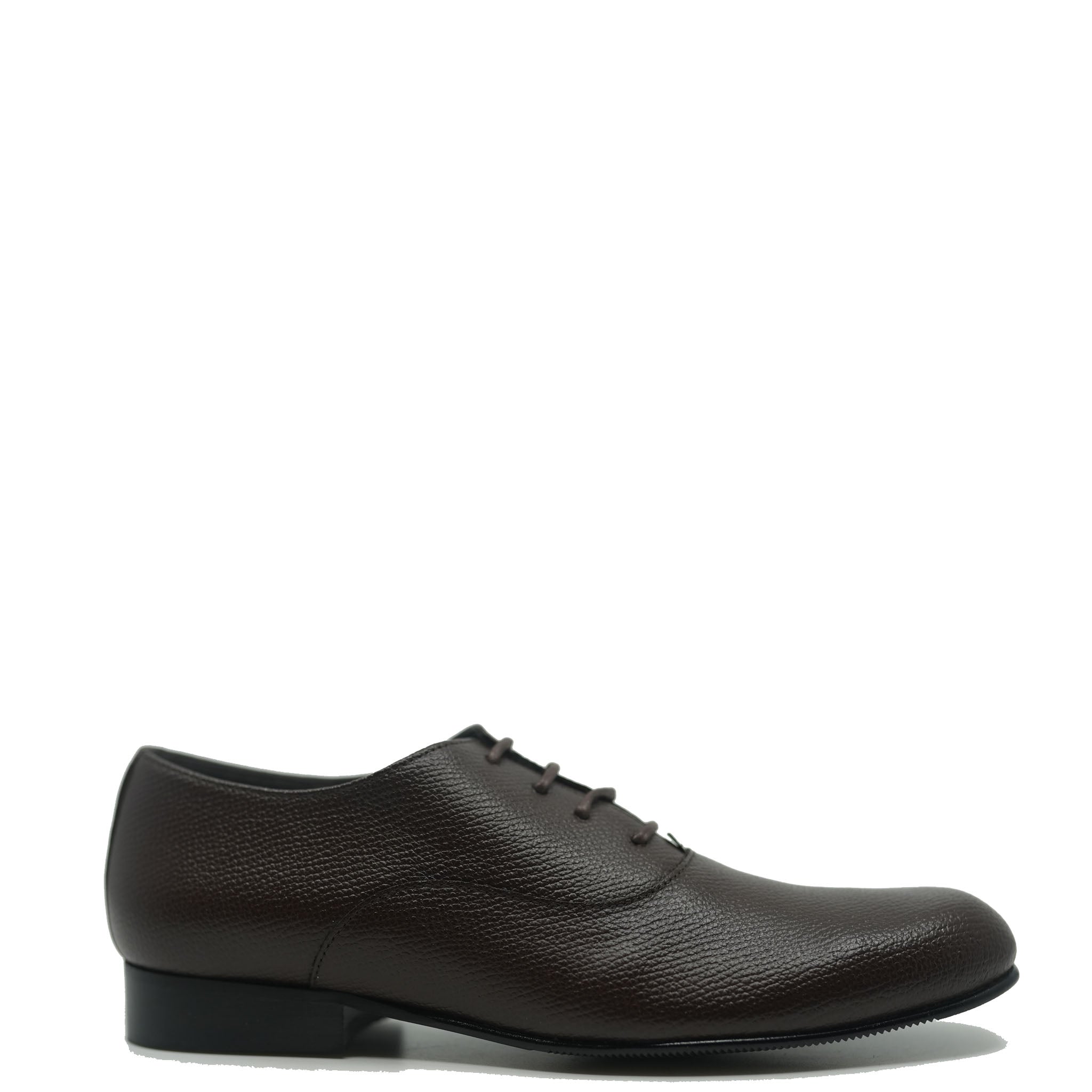 Premium Atlanta Mocassin Brown Pebbled Leather Dress Shoes for Men - Comfortable Business & Formal Occasions