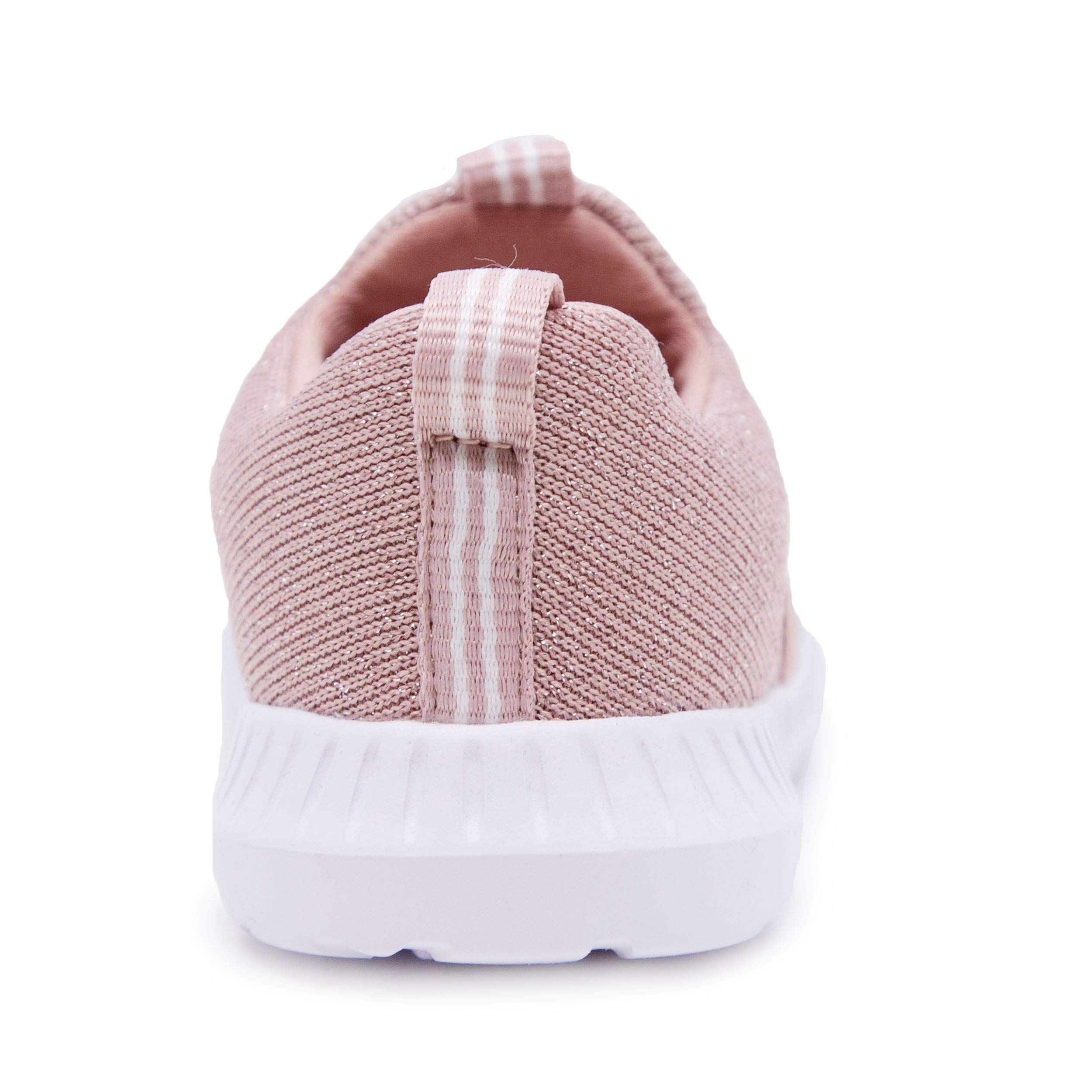 Nautica Girls' Slip-On Sneakers - Lightweight Athletic Running Shoes for Toddlers & Kids - Perfect for Walking, Running, Tennis & Sports - Comfortable Casual Wear for School & Playtime