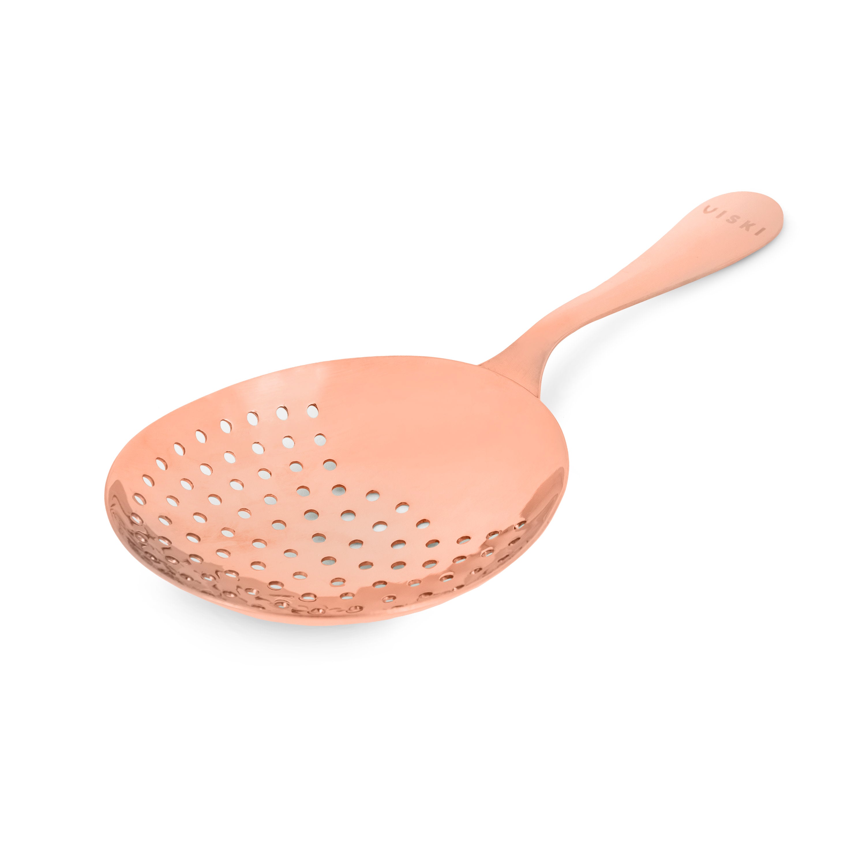 Premium Stainless Steel Summit Julep Strainer - Fine Mesh Cocktail Strainer for Mint Juleps, Mojitos & Classic Cocktails - Perfect for Home Bars & Mixology Enthusiasts