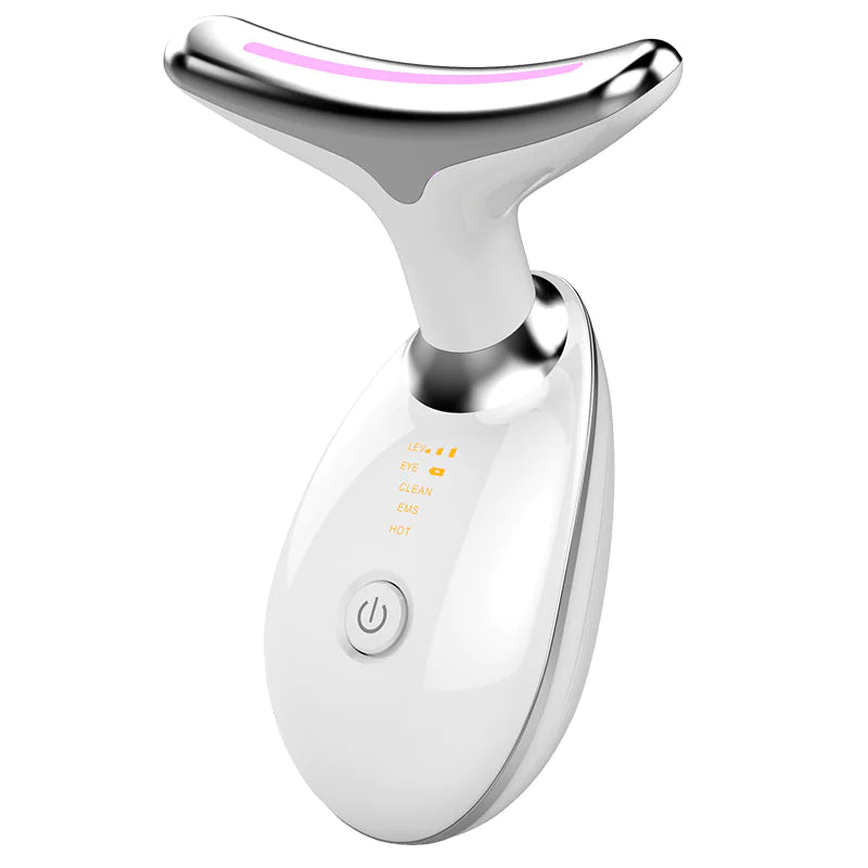 EMS Electric Neck Massager with Heat - Pain Relief for Shoulder & Neck Tension - Perfect for Office, Travel & Home Relaxation