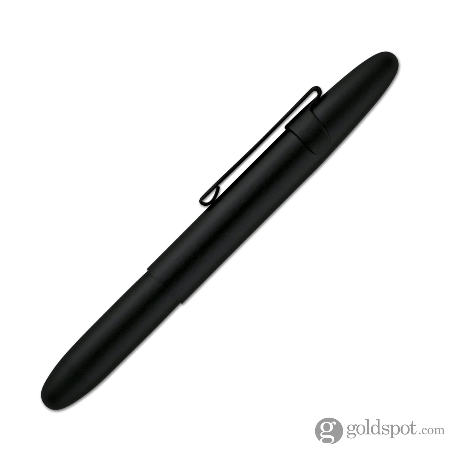 Fisher Space Pen Bullet Ballpoint Pen - Matte Black with Clip | Compact & Refillable for Travel, Outdoor Adventures & Everyday Carry (EDC)