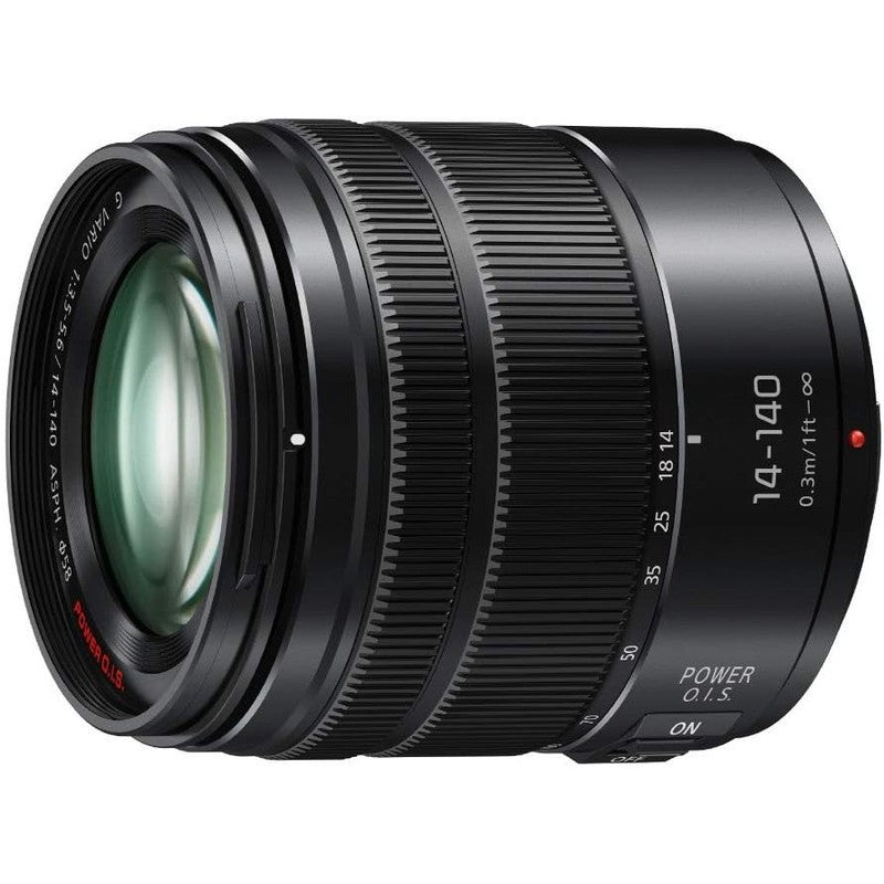 Panasonic Lumix G II Vario 14-140mm f/3.5-5.6 ASPH. Power O.I.S. Lens for Micro Four Thirds Cameras - Perfect for Travel, Wildlife & Vlogging Photography