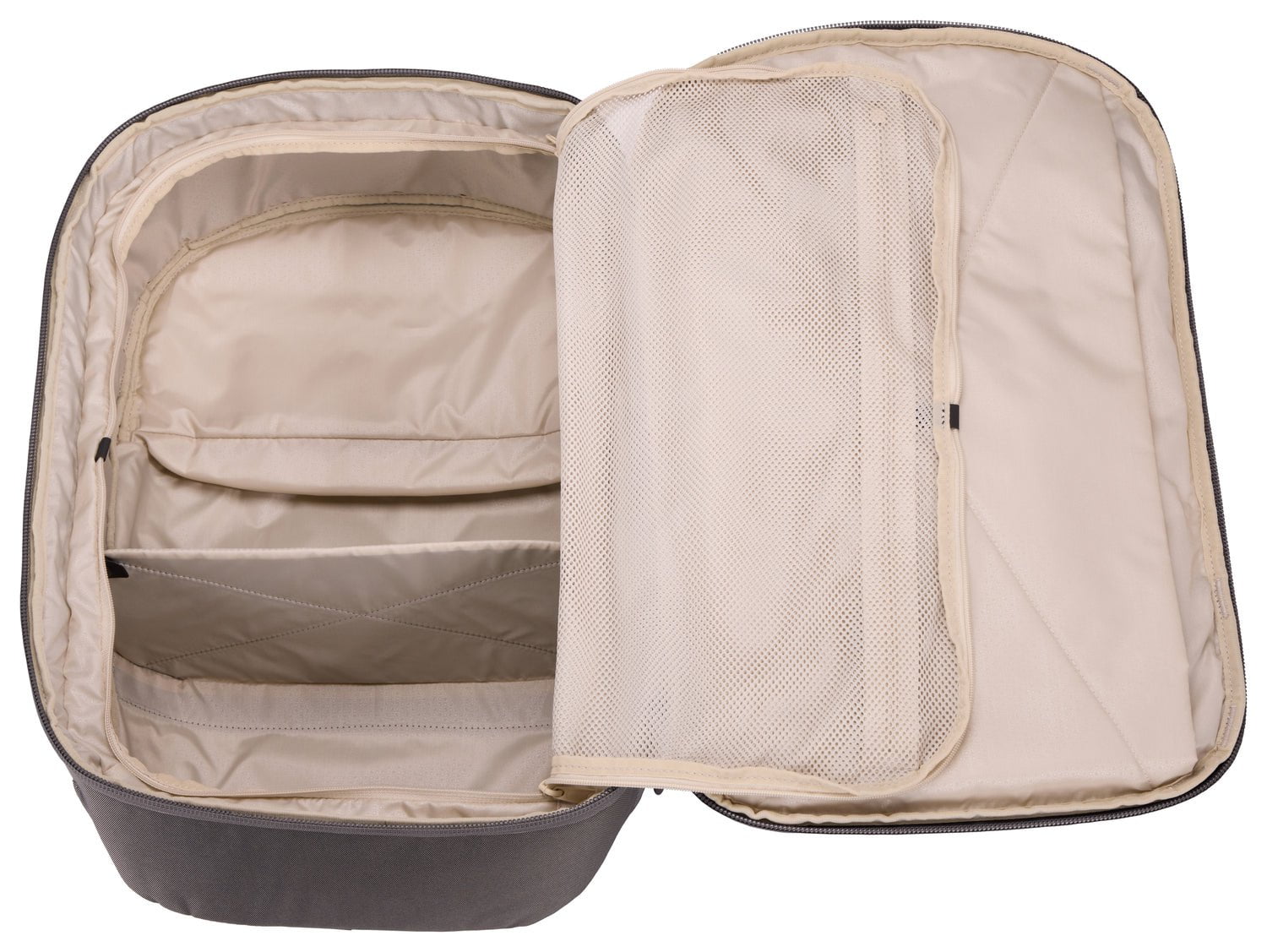 Thule Subterra 2 Convertible Carry On Bag 40L - Lightweight Expandable Luggage for Travel & Business - Vetiver Gray - Perfect for Airplane Cabin & Weekend Getaways