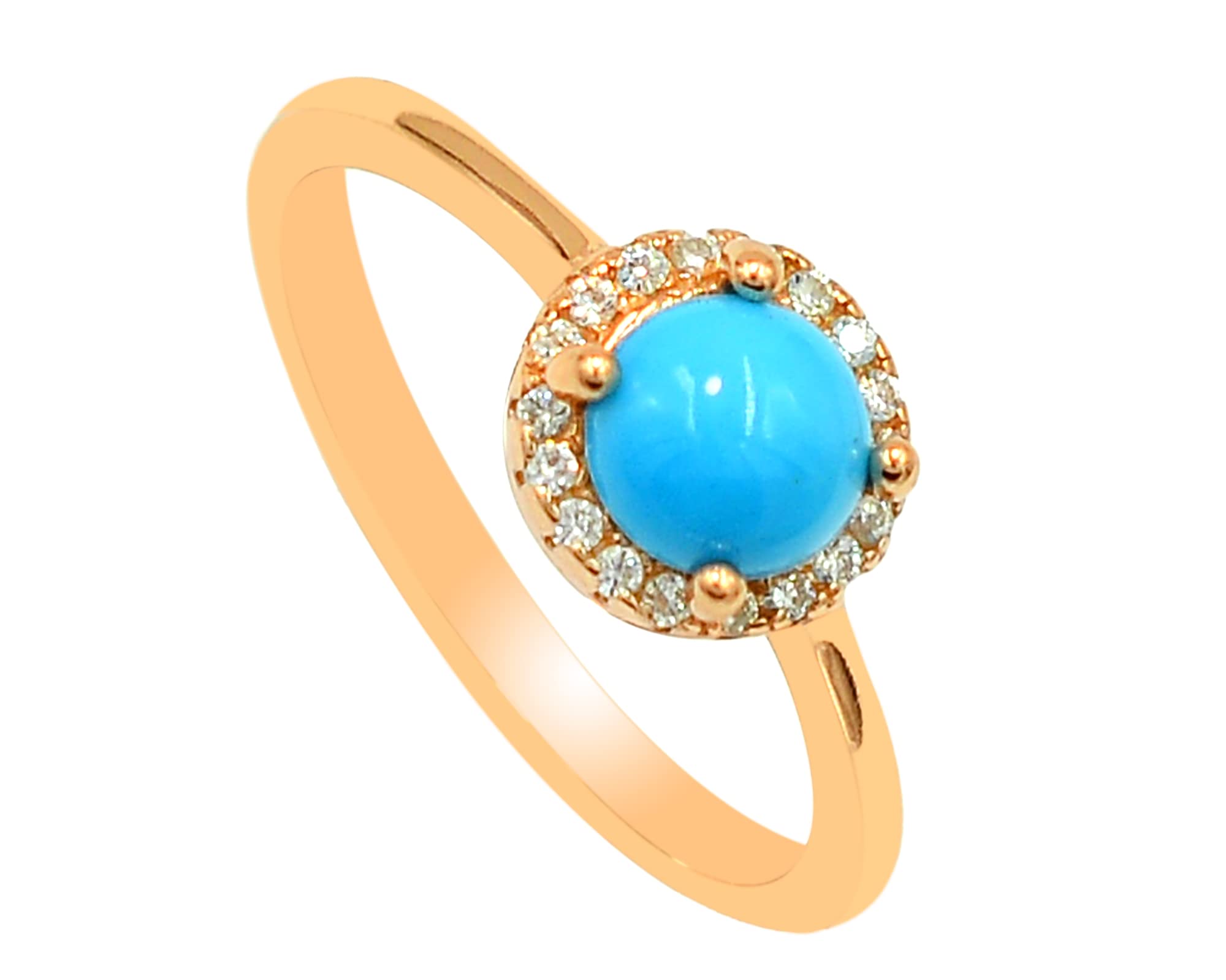 Natural Sleeping Beauty Turquoise Gemstone 925 Sterling Silver Ring, Earring & Pendant Jewelry Set - December Birthstone Gift for Women, Girlfriend - Perfect for Christmas, Birthdays & Special Occasions