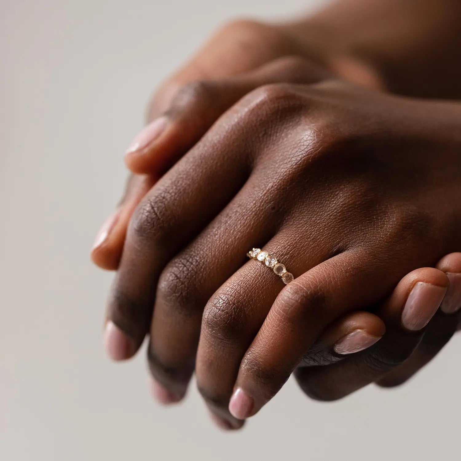 14K Yellow Gold Moonglade Ring - Elegant Dainty Stackable Ring for Women, Perfect for Everyday Wear, Anniversary Gifts & Special Occasions