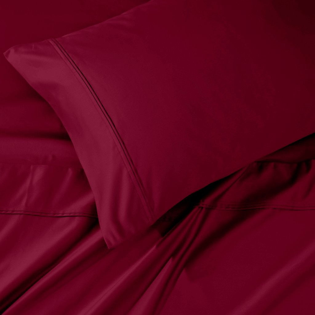 Premium 1200 Thread Count Egyptian Cotton Pillowcase Set - 2 Piece, Ultra Soft & Breathable for a Luxurious Sleep Experience | Perfect for Bedroom, Hotel, and Home Decor