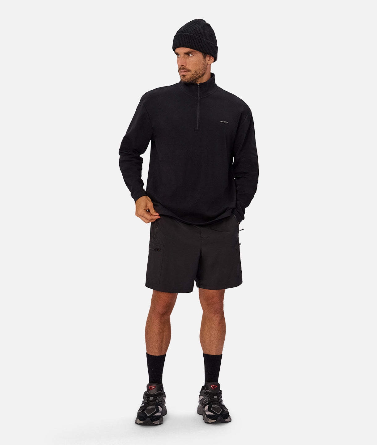 Premium Performance Long Sleeve T-Shirt for Men - Moisture Wicking, Breathable Workout Shirt - Black Athletic Top for Gym, Running & Outdoor Activities